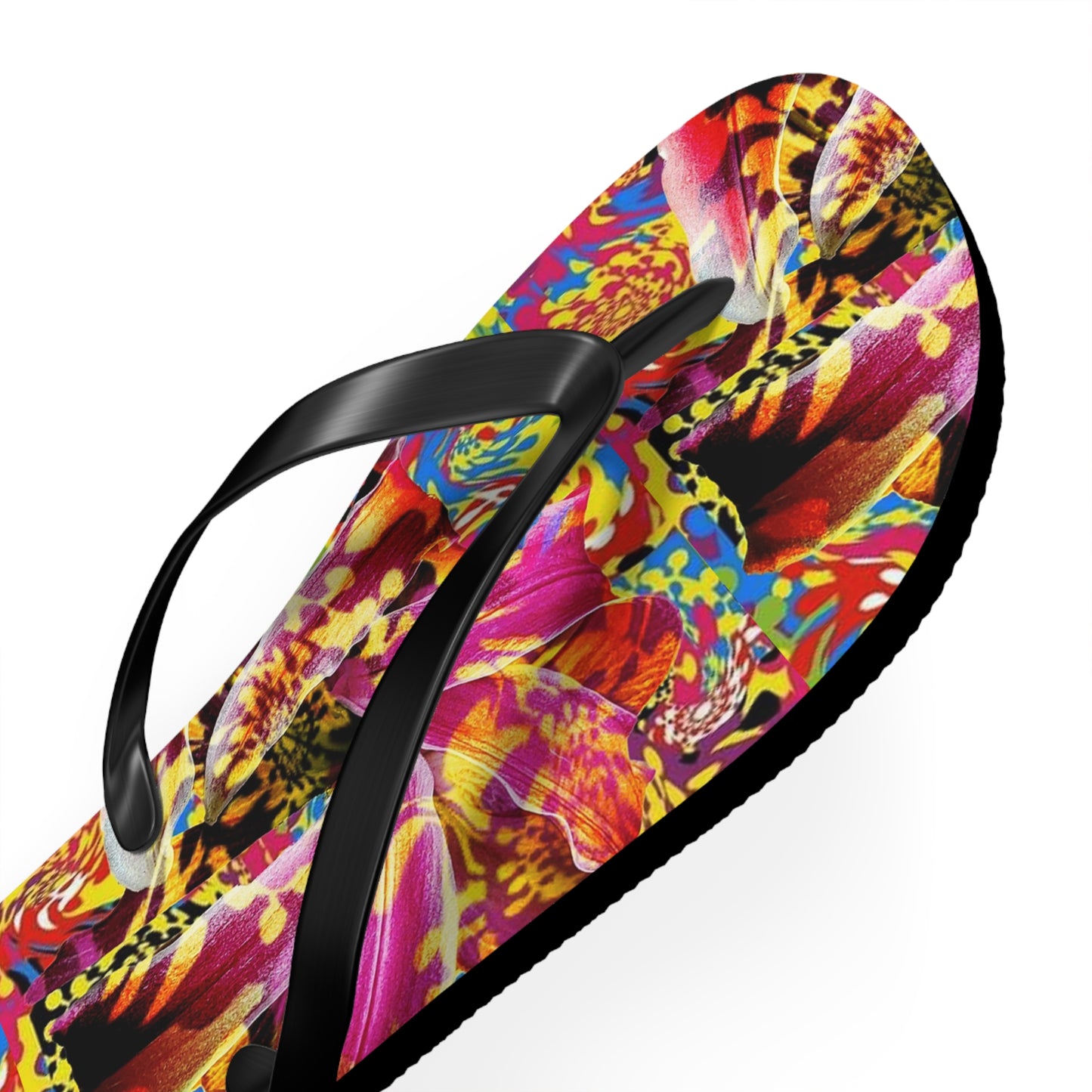 Floral Fiesta Flip Flops