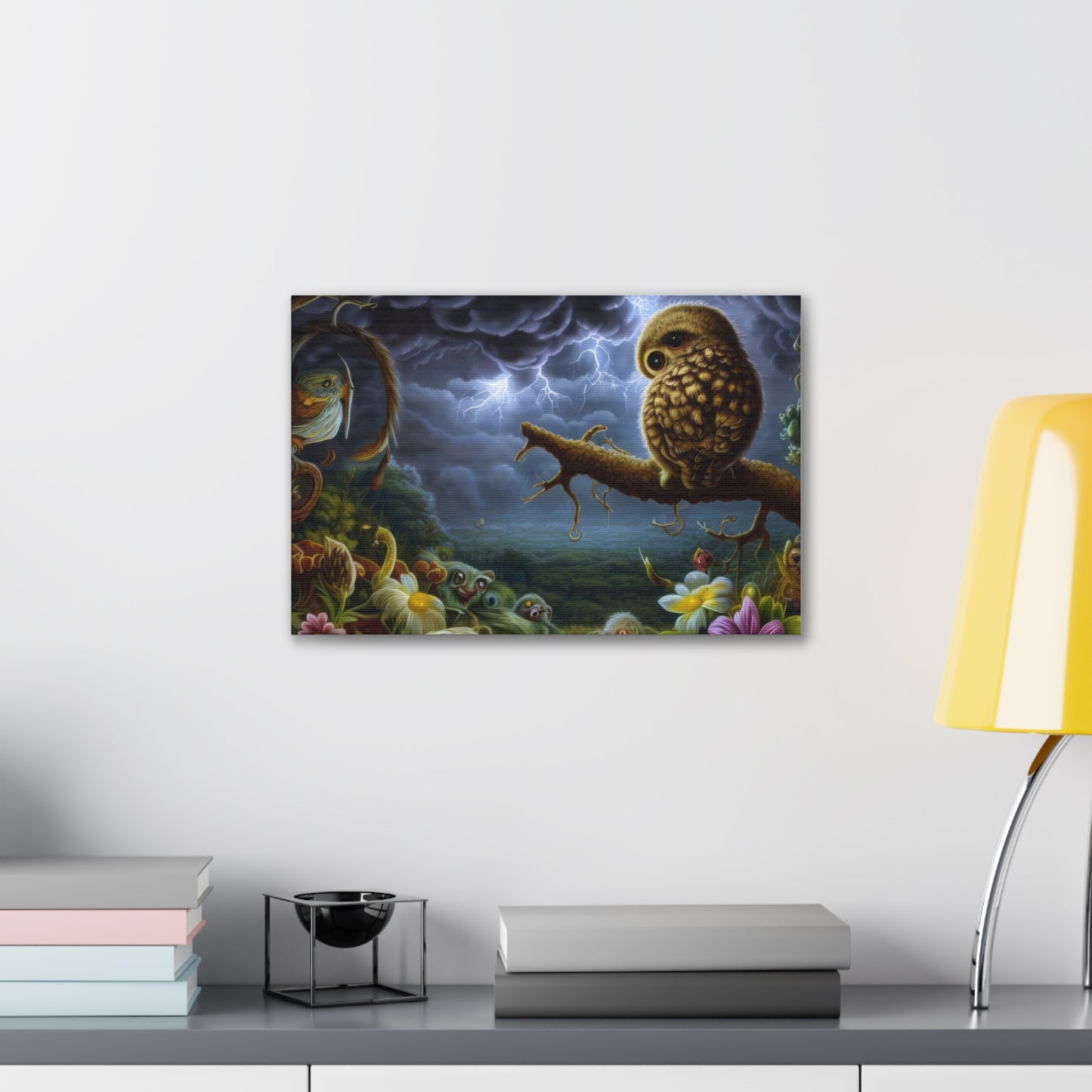 Mississippi Owl - Canvas Wall Art