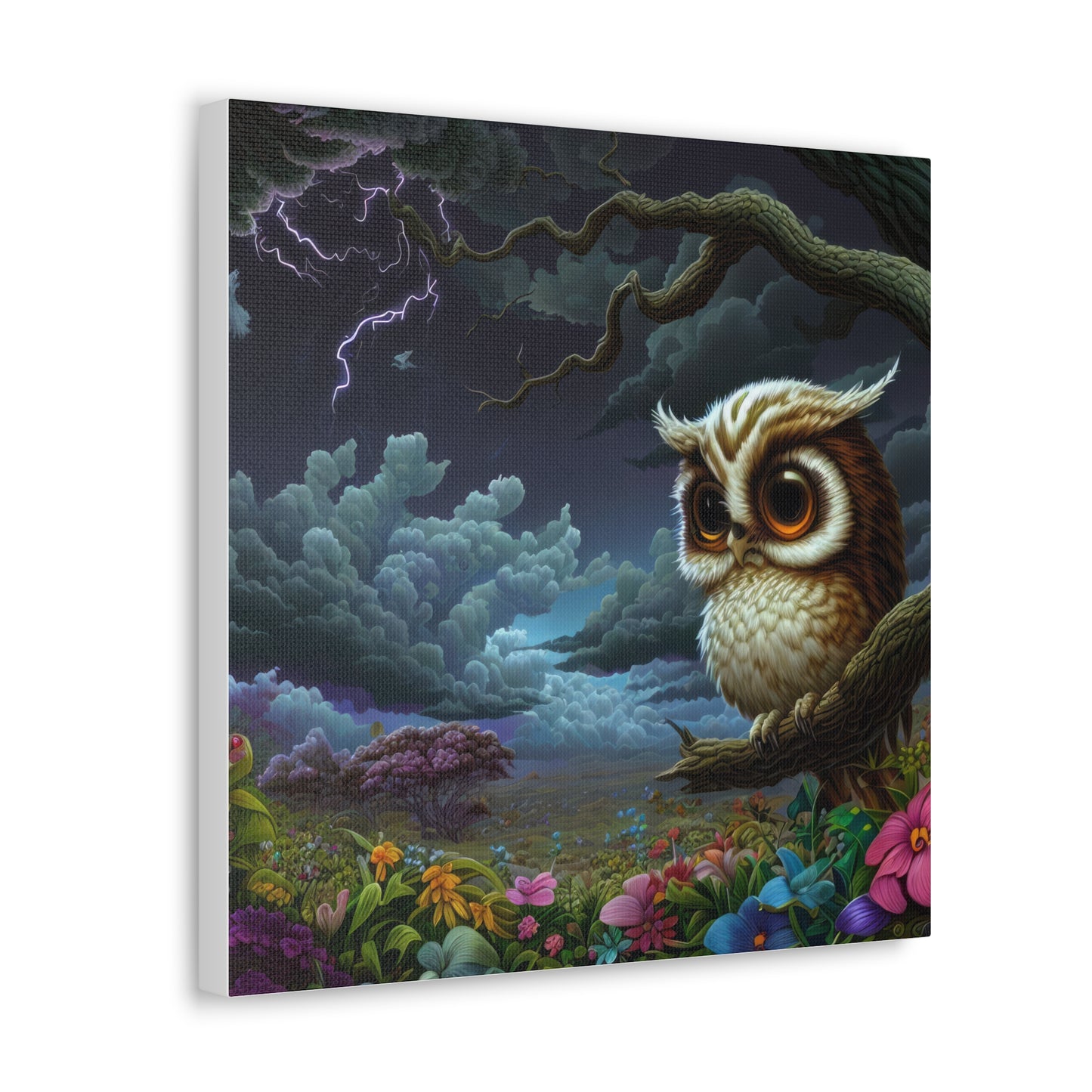 Iowa Owl  - Canvas Wall Art