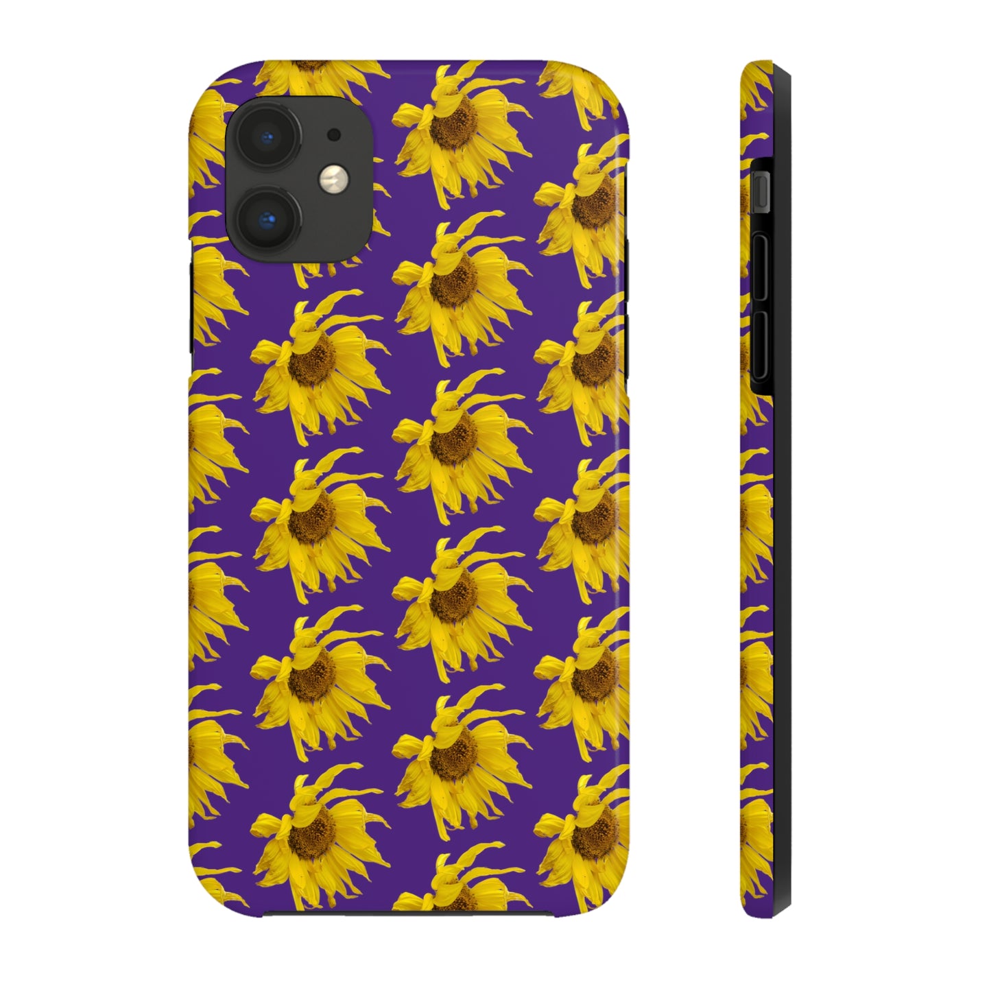 Fall Sunflower Purple Tough Phone Case