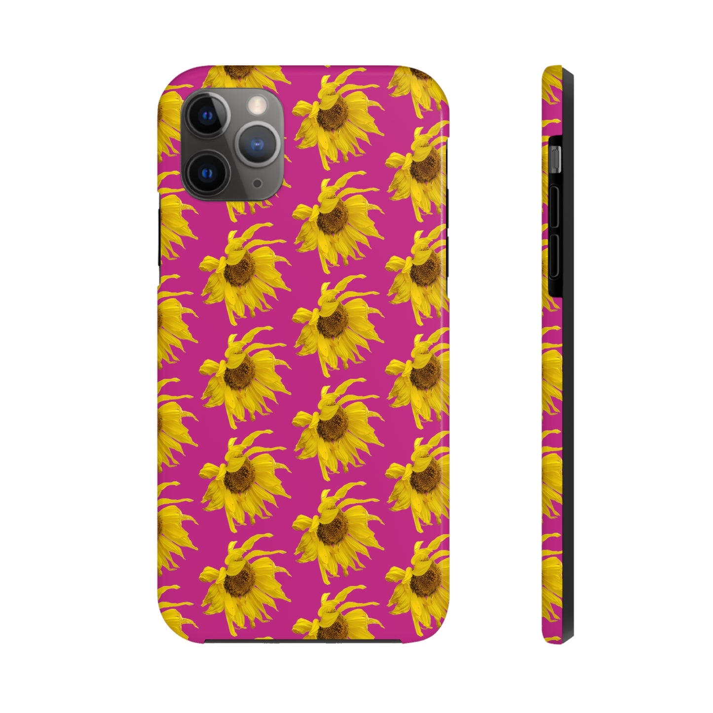 Fall Sunflower Pink Tough Phone Case