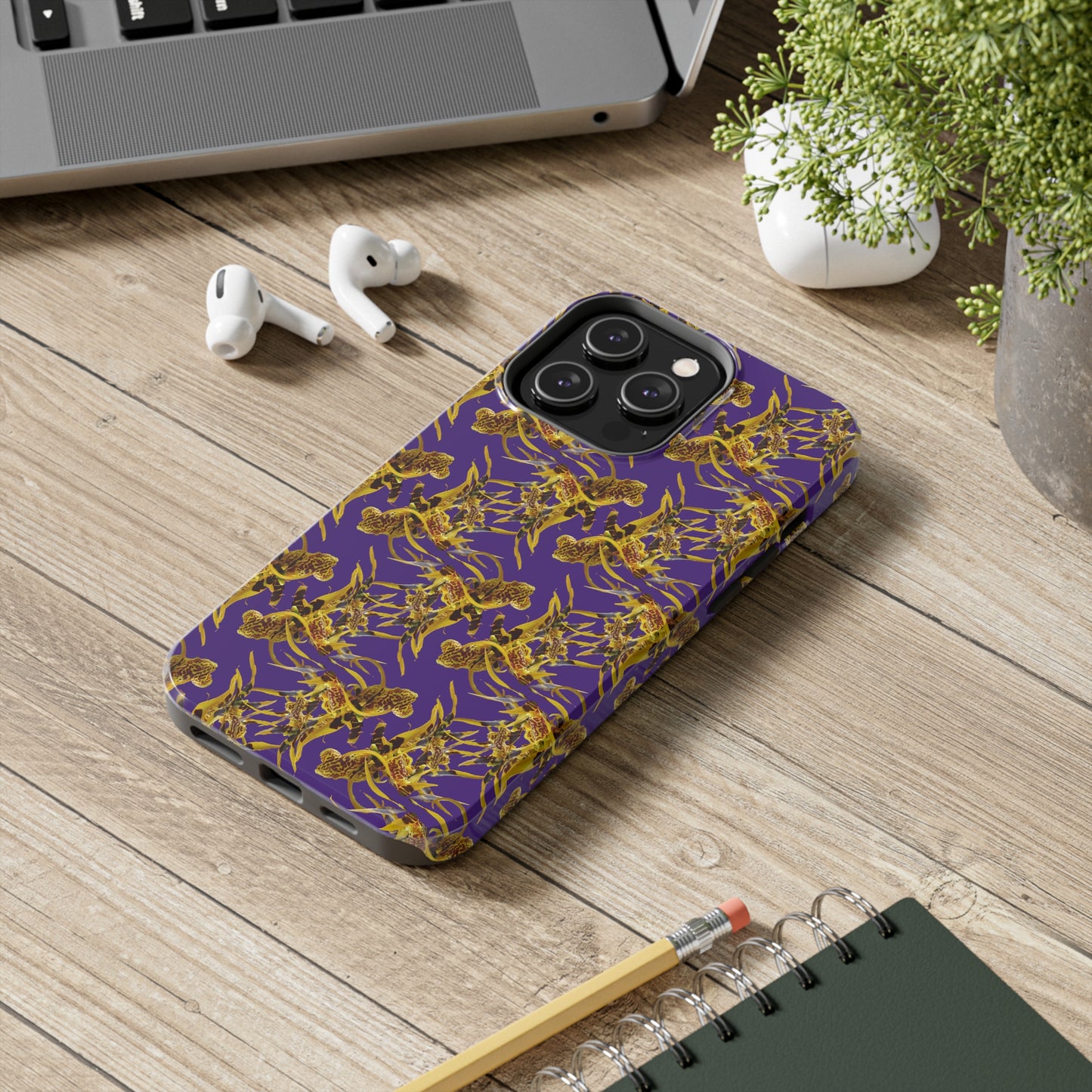 Brassia Orchid Purple Tough Phone Case