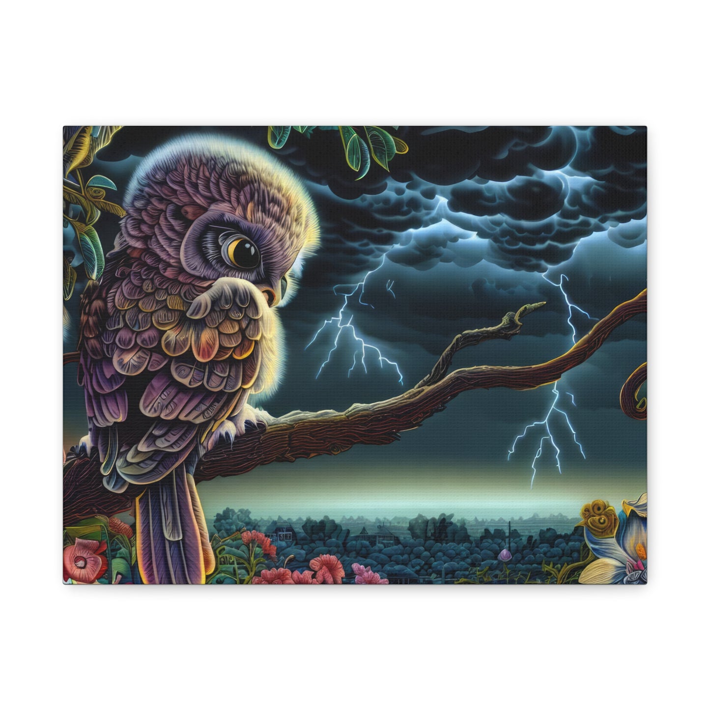 Washington Owl - Canvas Wall Art