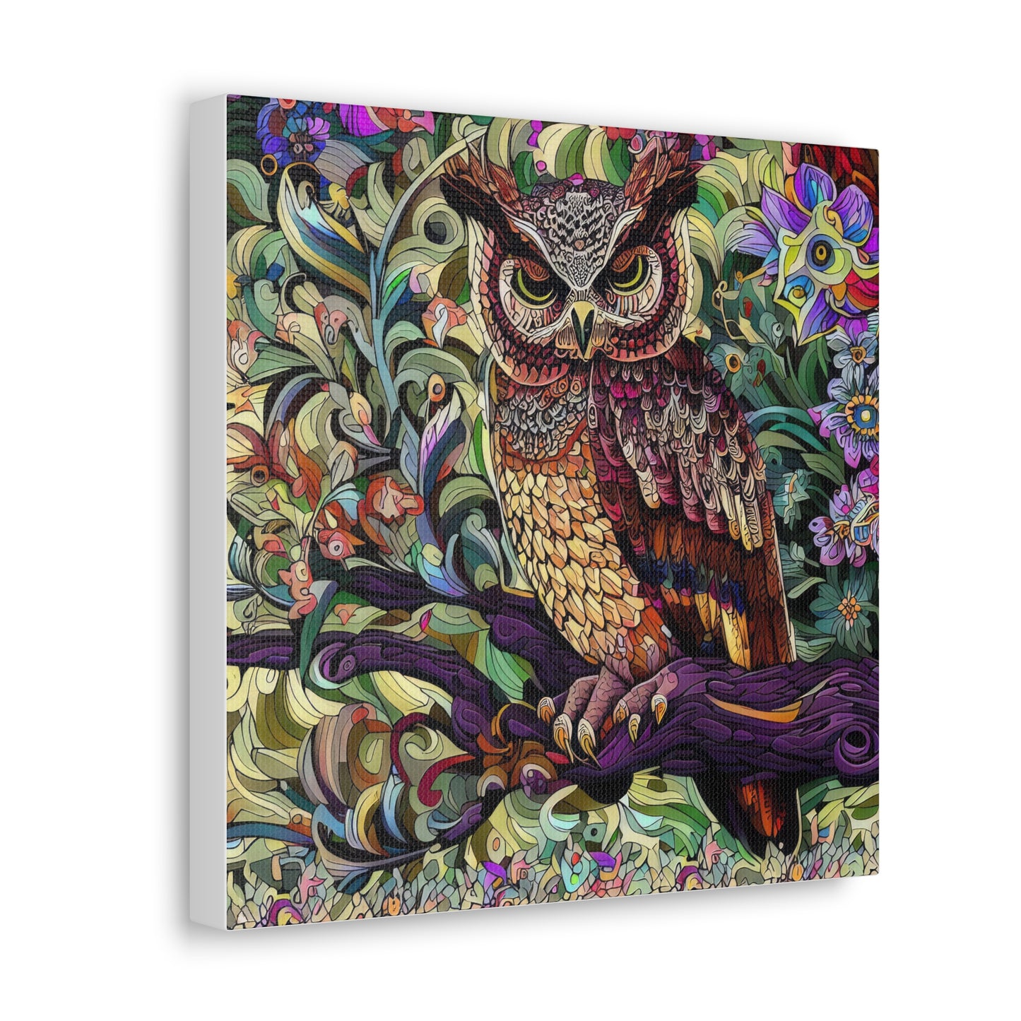 Montana Owl - Canvas Wall Art