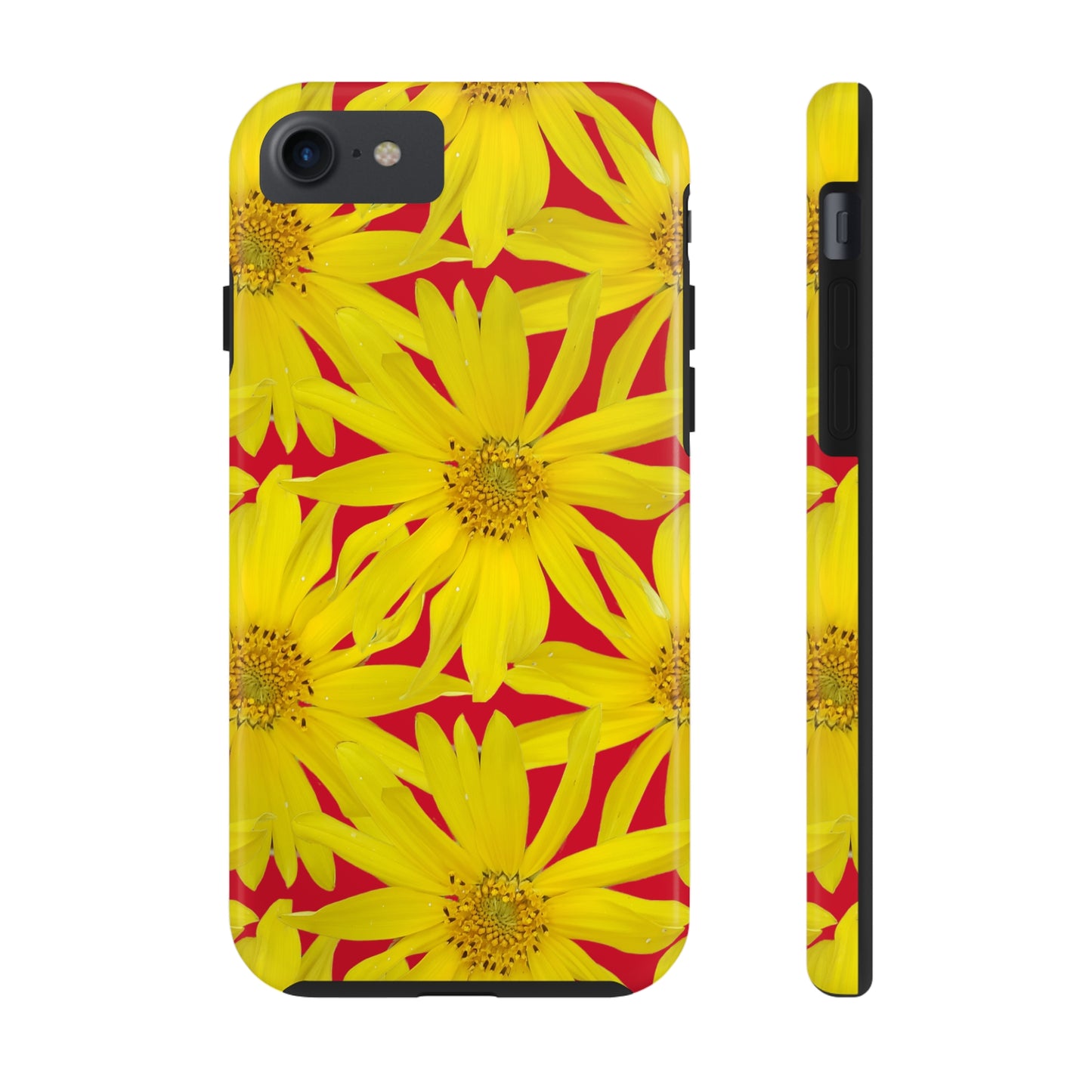 Big Sunflower Red Tough Phone Case