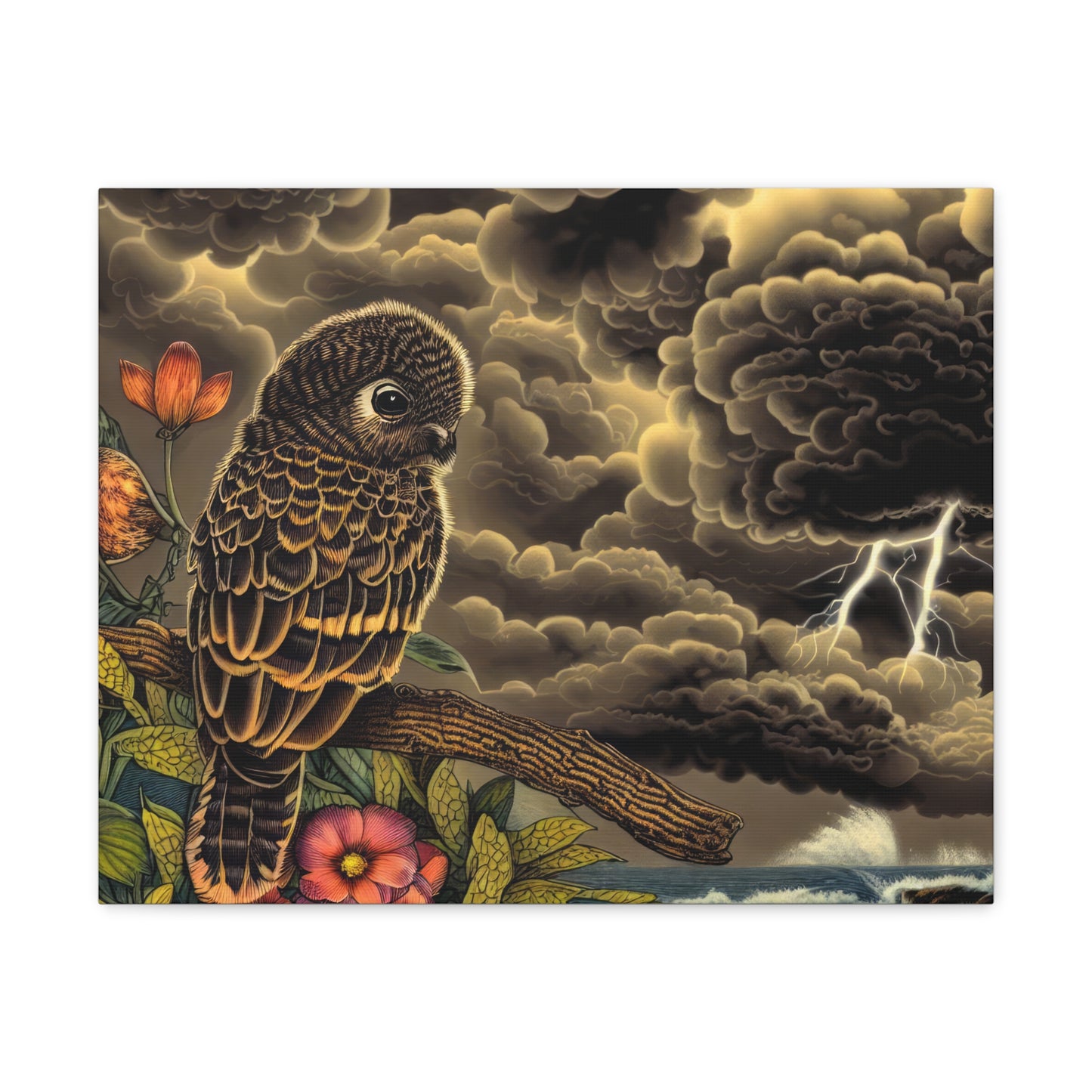 Alabama Owl - Canvas Wall Art