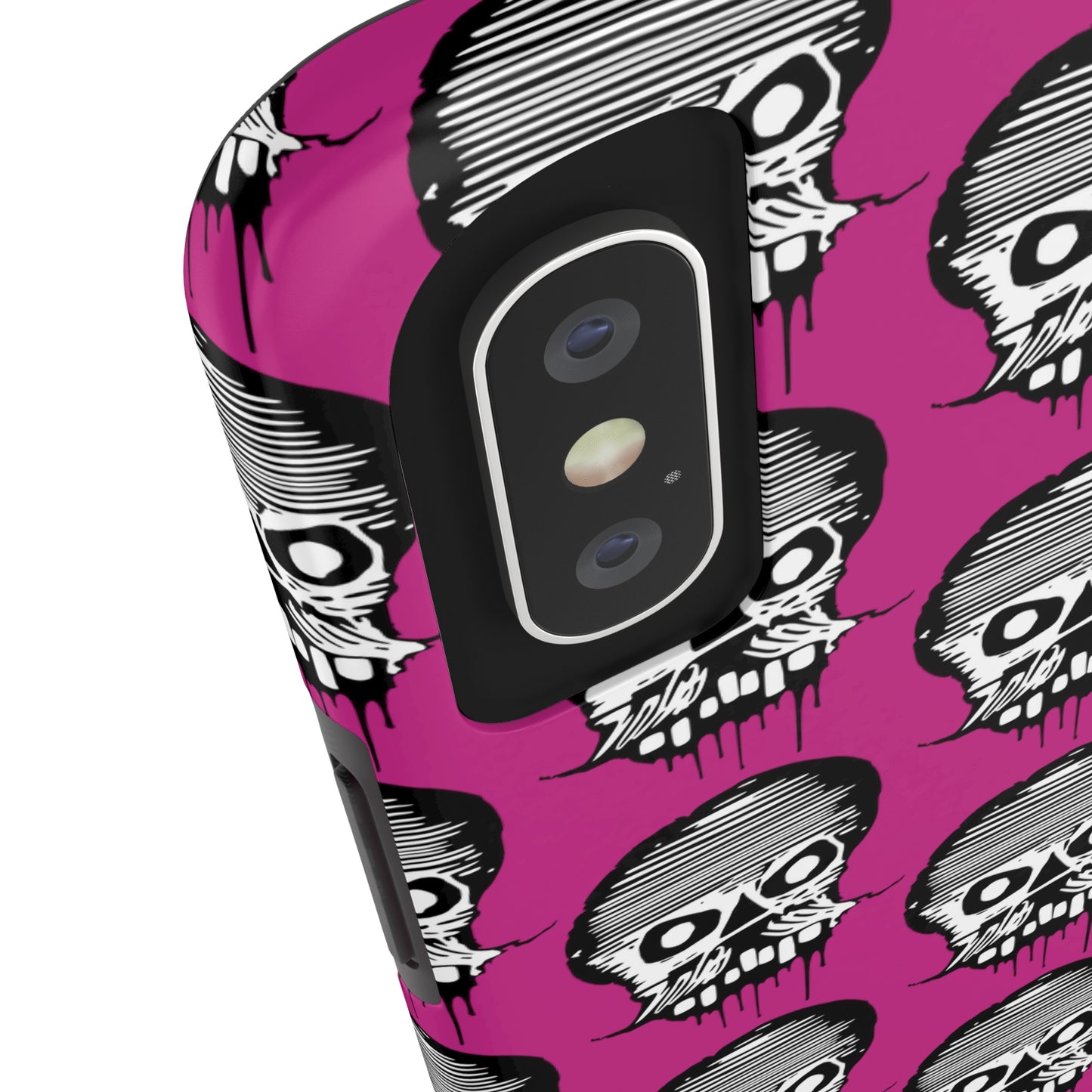 Skull Pink Tough Phone Case