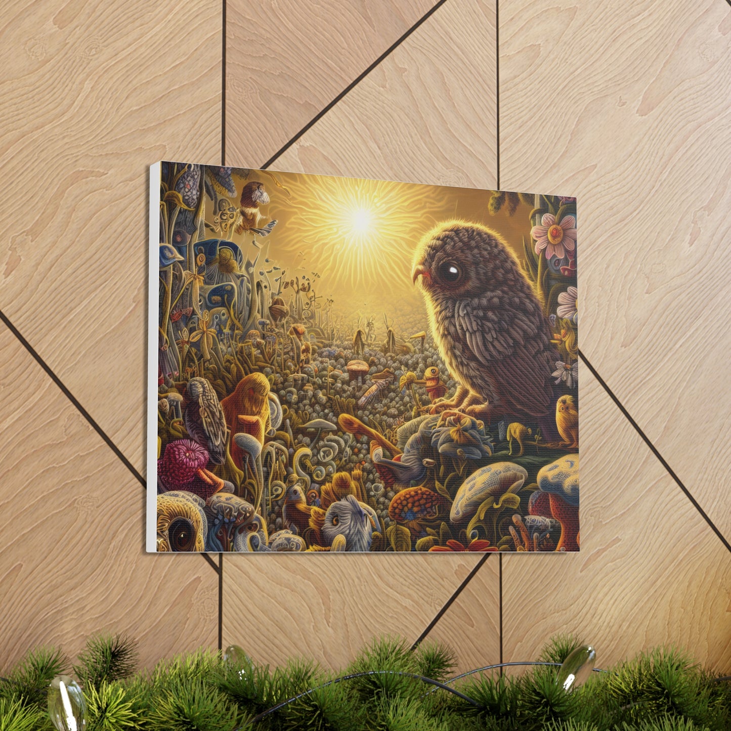 Virginia Owl - Canvas Wall Art