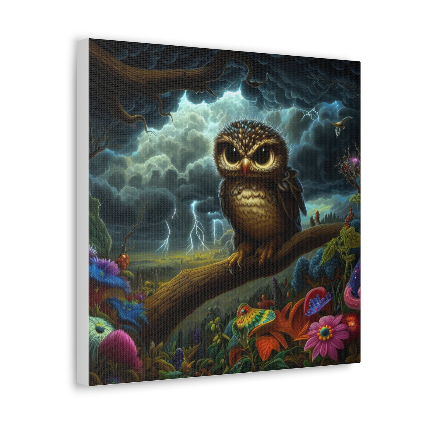 Arkansas Owl - Canvas Wall Art