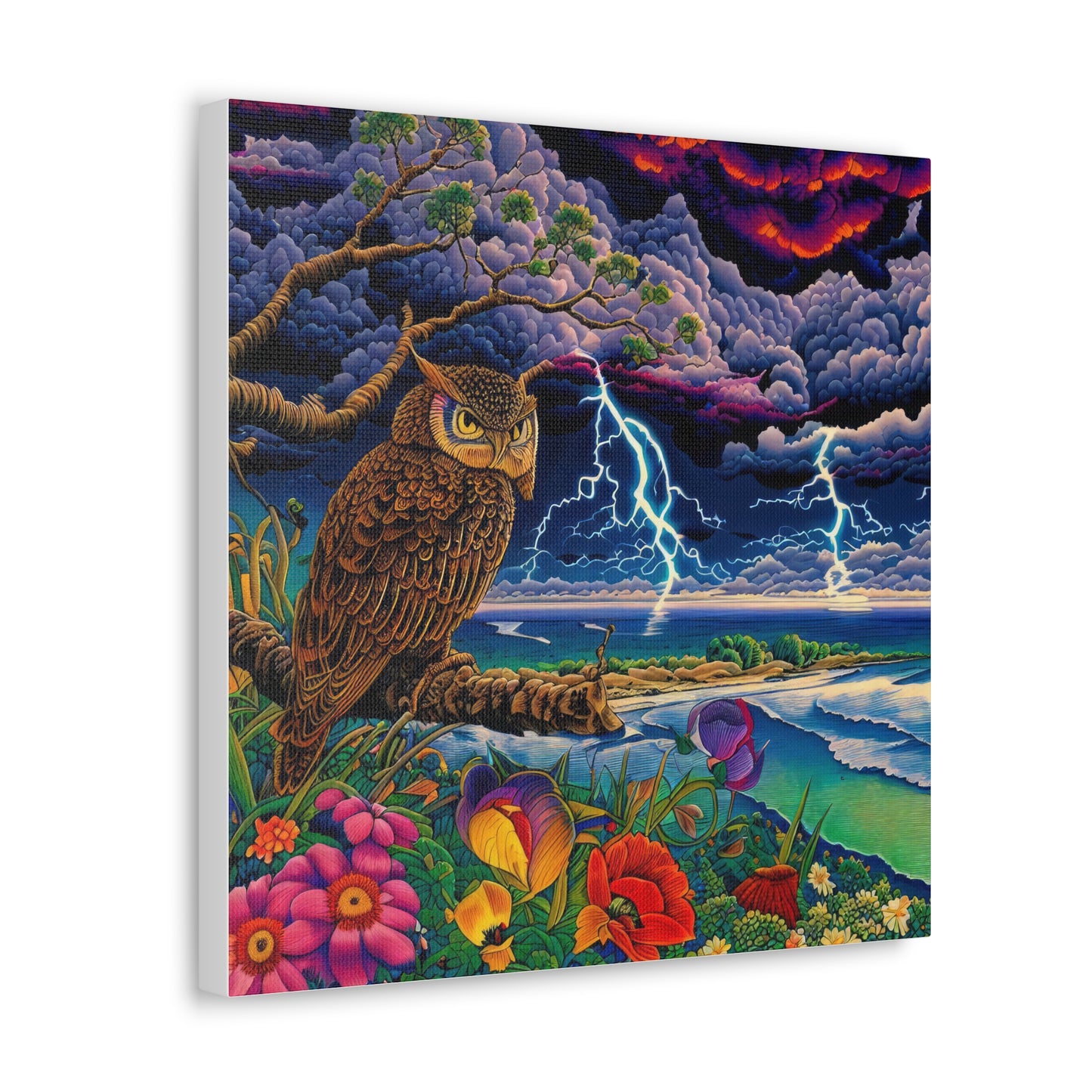 Minnesota Owl - Canvas Wall Art