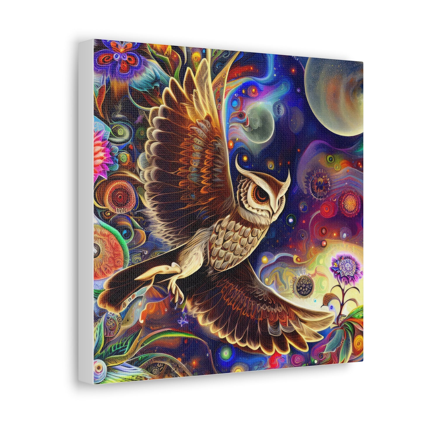 Michigan Owl - Canvas Wall Art