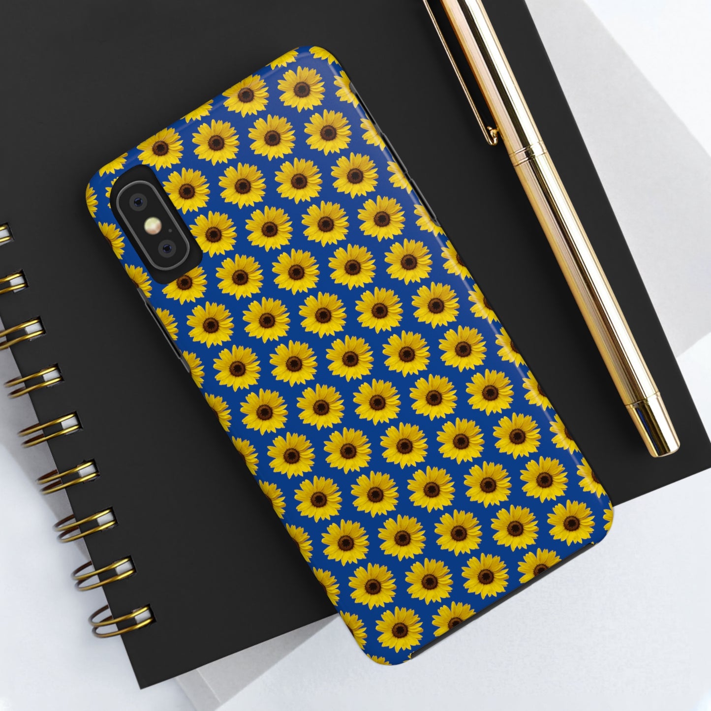 Sunflower Blue Tough Phone Case