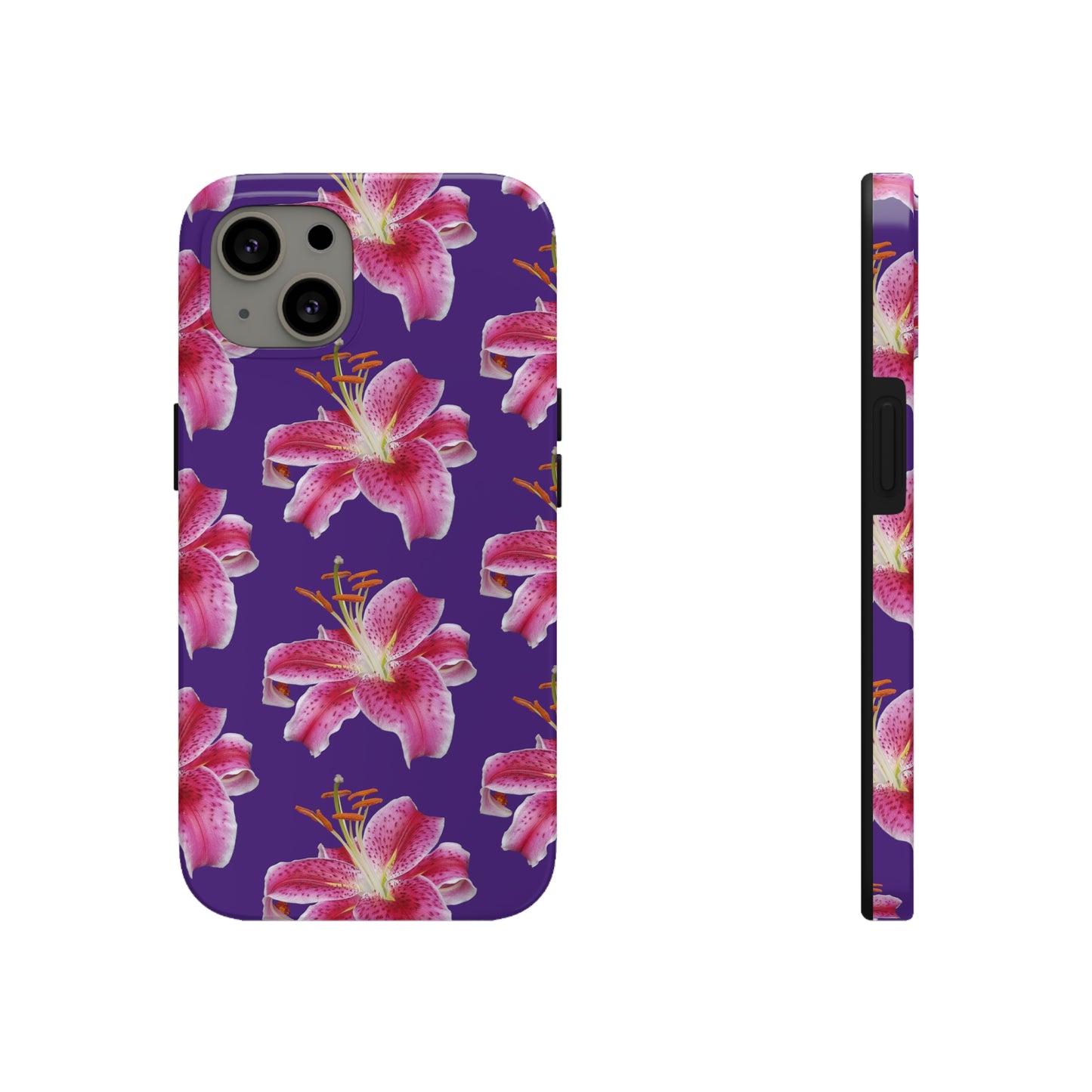 Stargazer Lily Purple Tough Phone Case