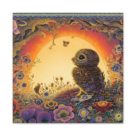 New York Owl - Canvas Wall Art