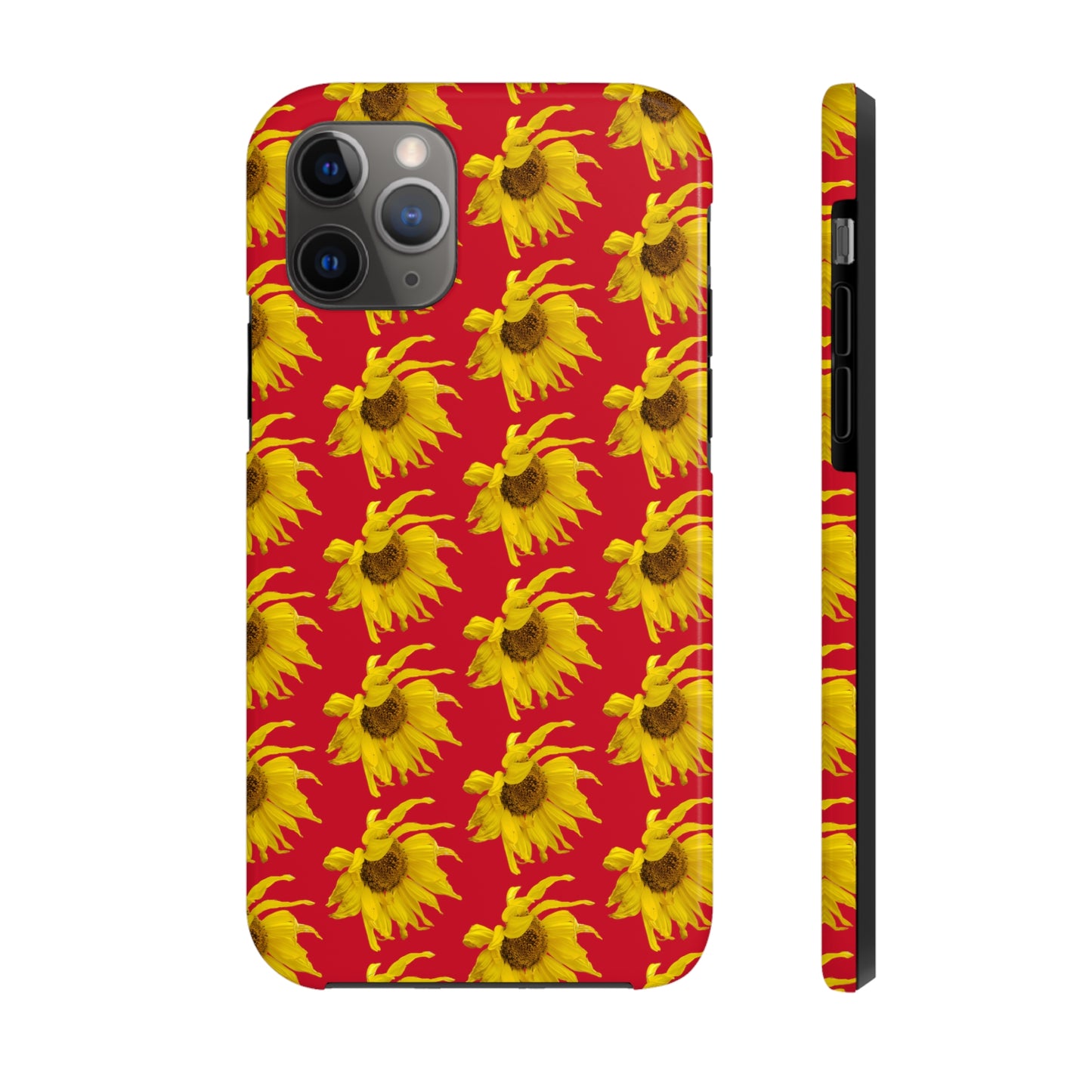 Fall Sunflower Red Tough Phone Case