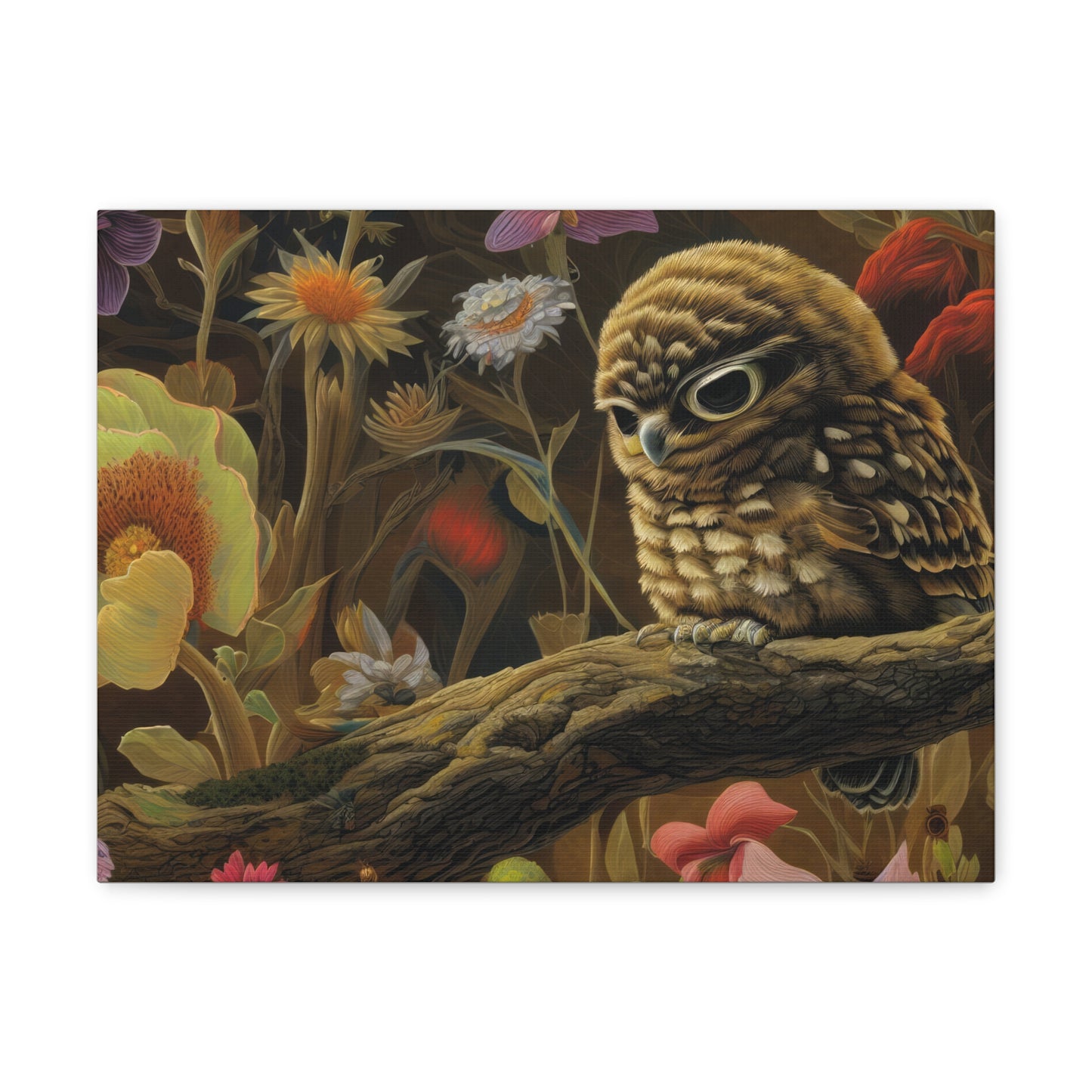 Maine Owl - Canvas Wall Art