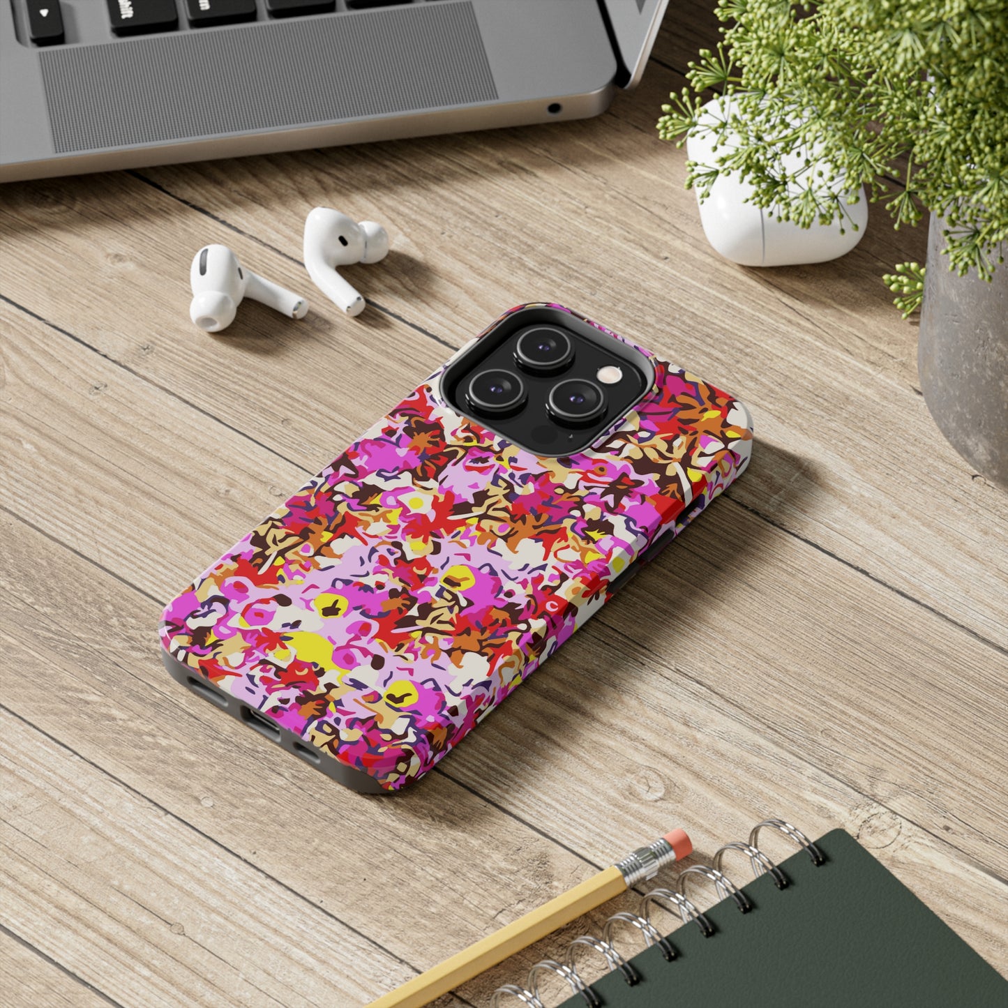 Floral Inspired Tough Phone Case