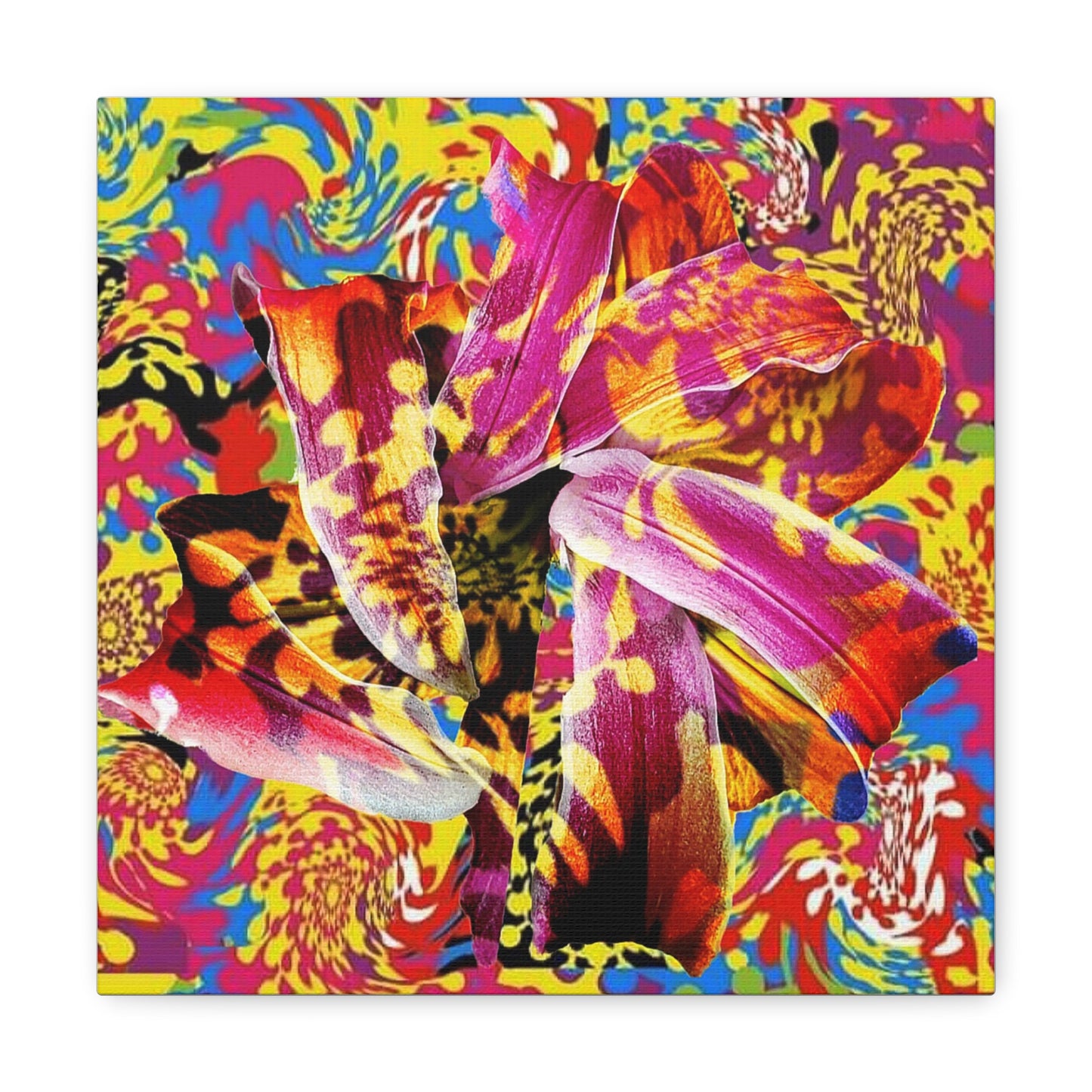 Floral Fiesta Canvas Gallery Wrap