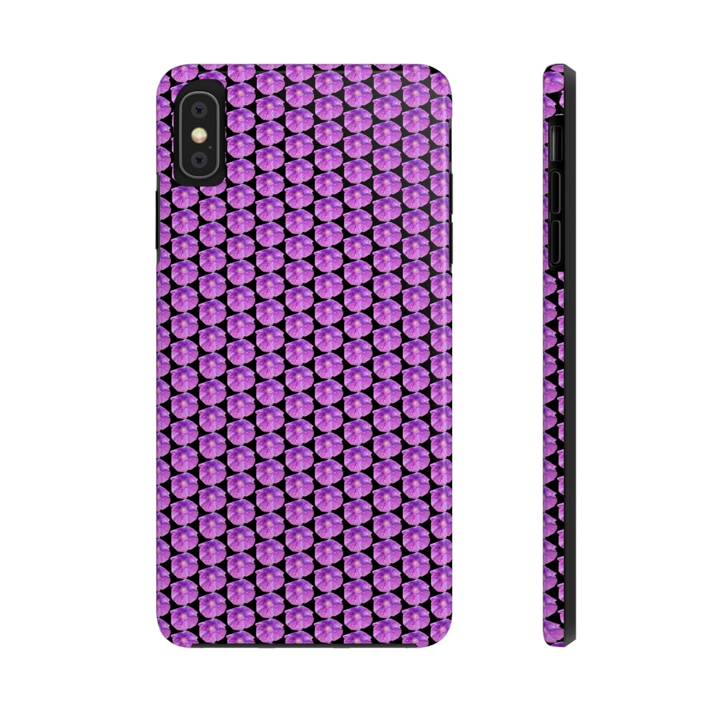 Purple Morning Glory Tough Phone Case