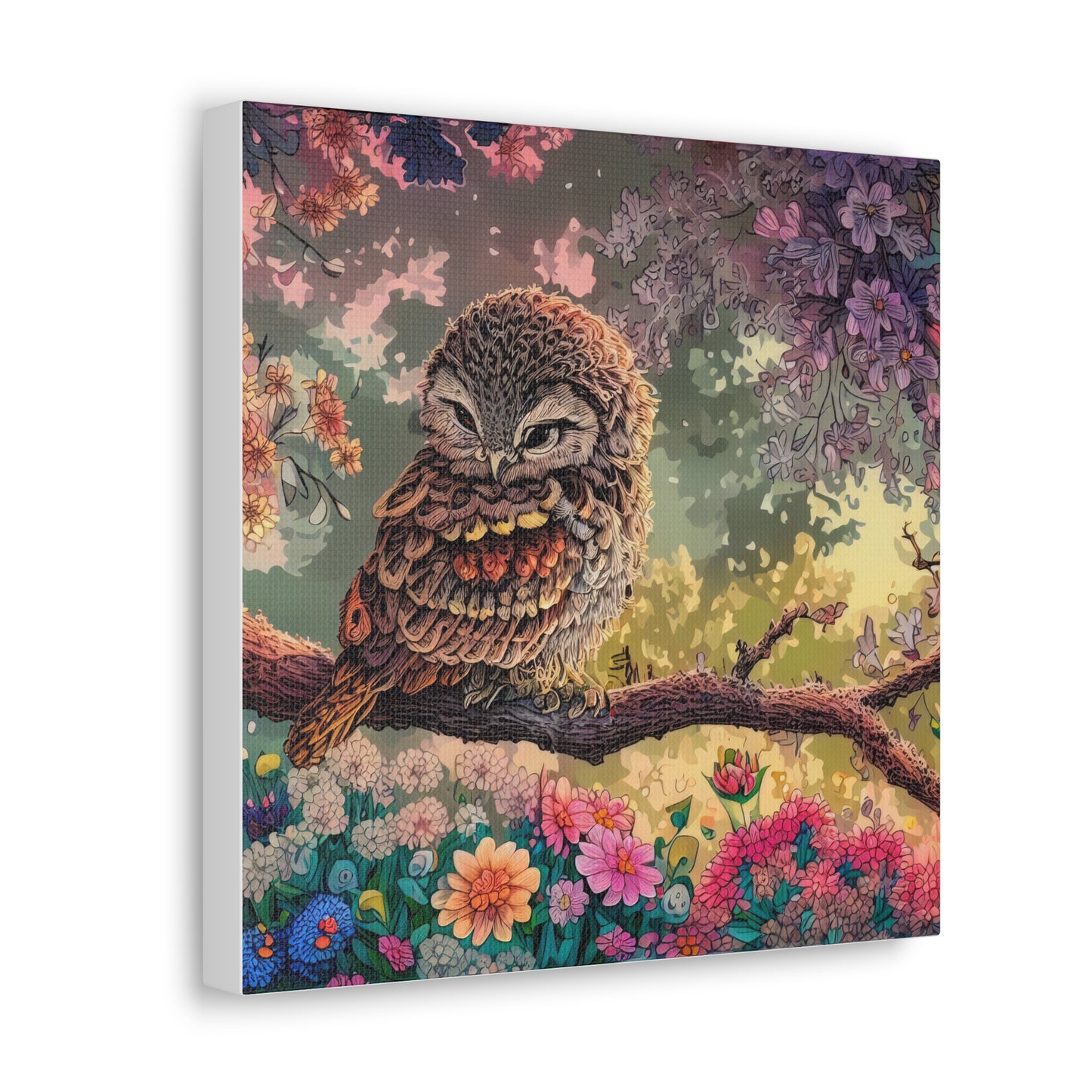 Oregon Owl - Canvas Wall Art