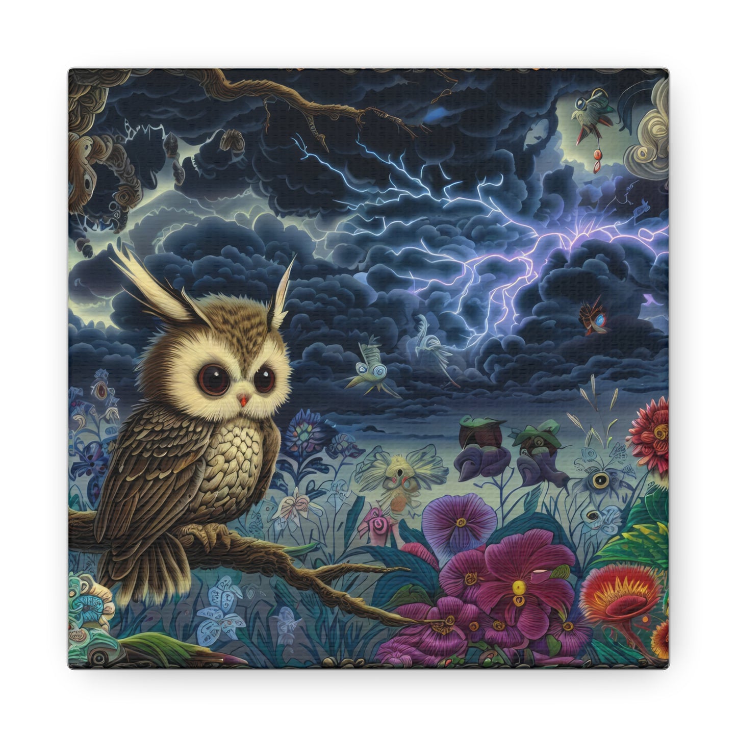 Pennsylvania Owl - Canvas Wall Art