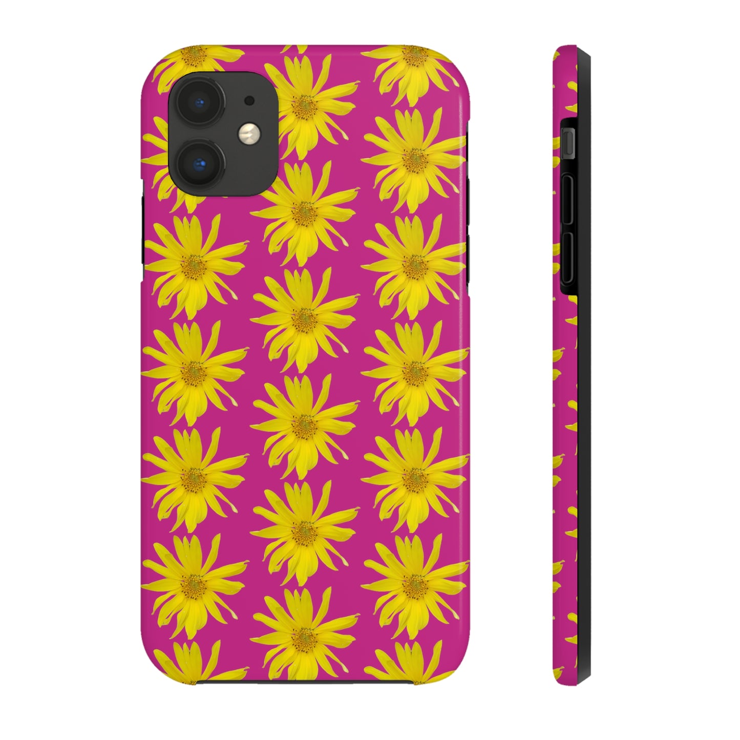 Wild Sunflower Pink Tough Phone Case