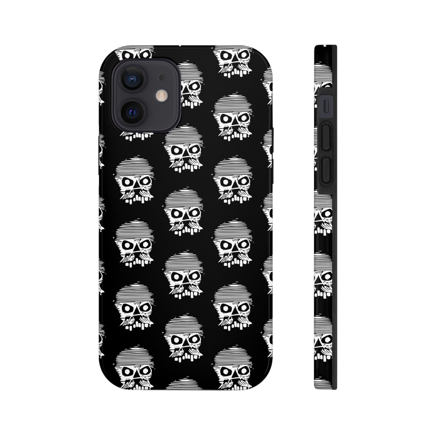 Skull Black Tough Phone Case