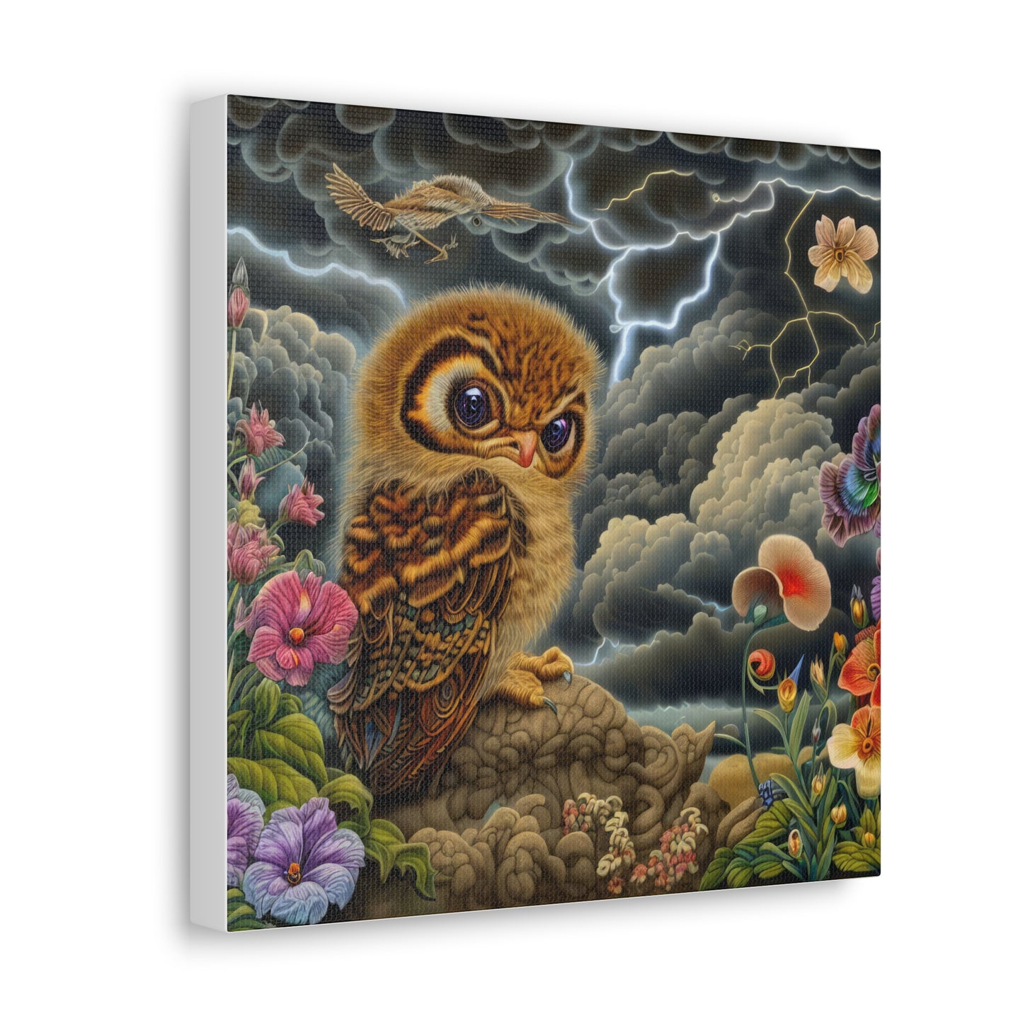 Achilles Owl - Canvas Wall Art