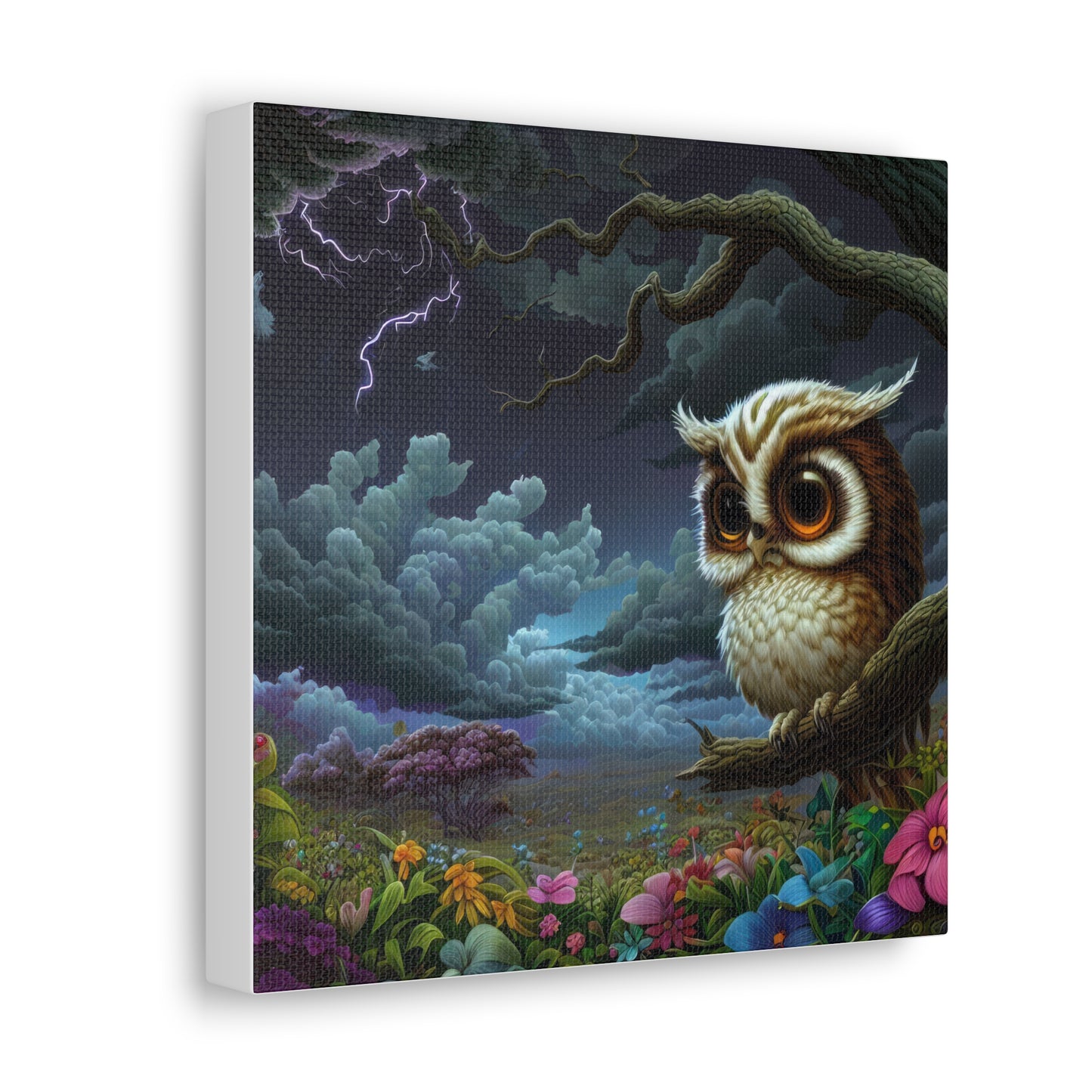 Iowa Owl  - Canvas Wall Art