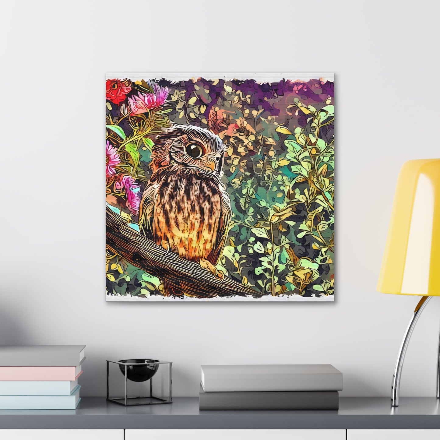 Idaho Owl - Canvas Wall Art