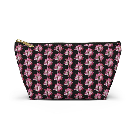 Morning Lily Accessory Pouch w T-bottom