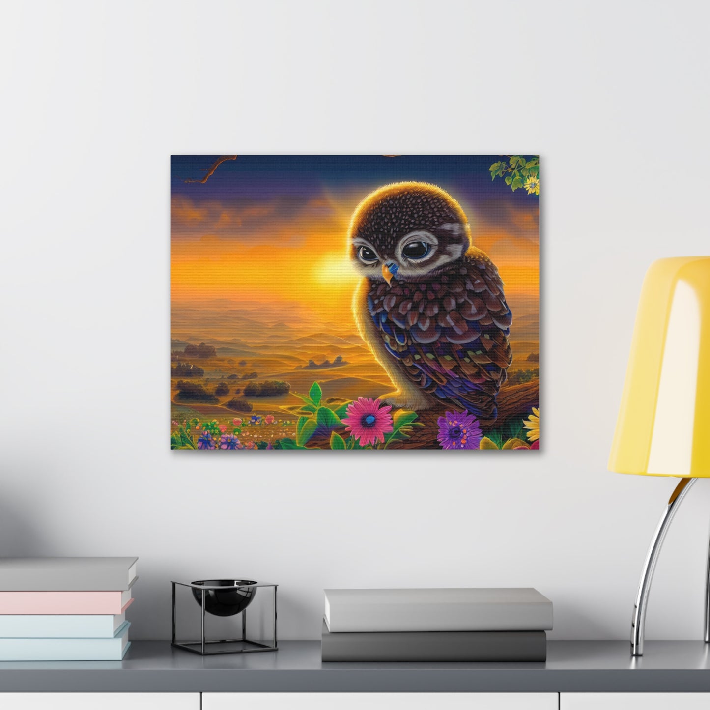 Ohio Owl - Canvas Wall Art