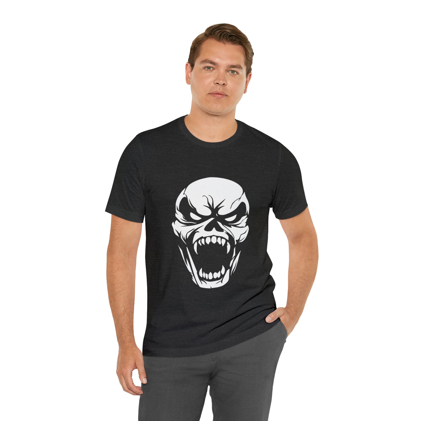 Wild Skull  Unisex Jersey Short Sleeve Tee