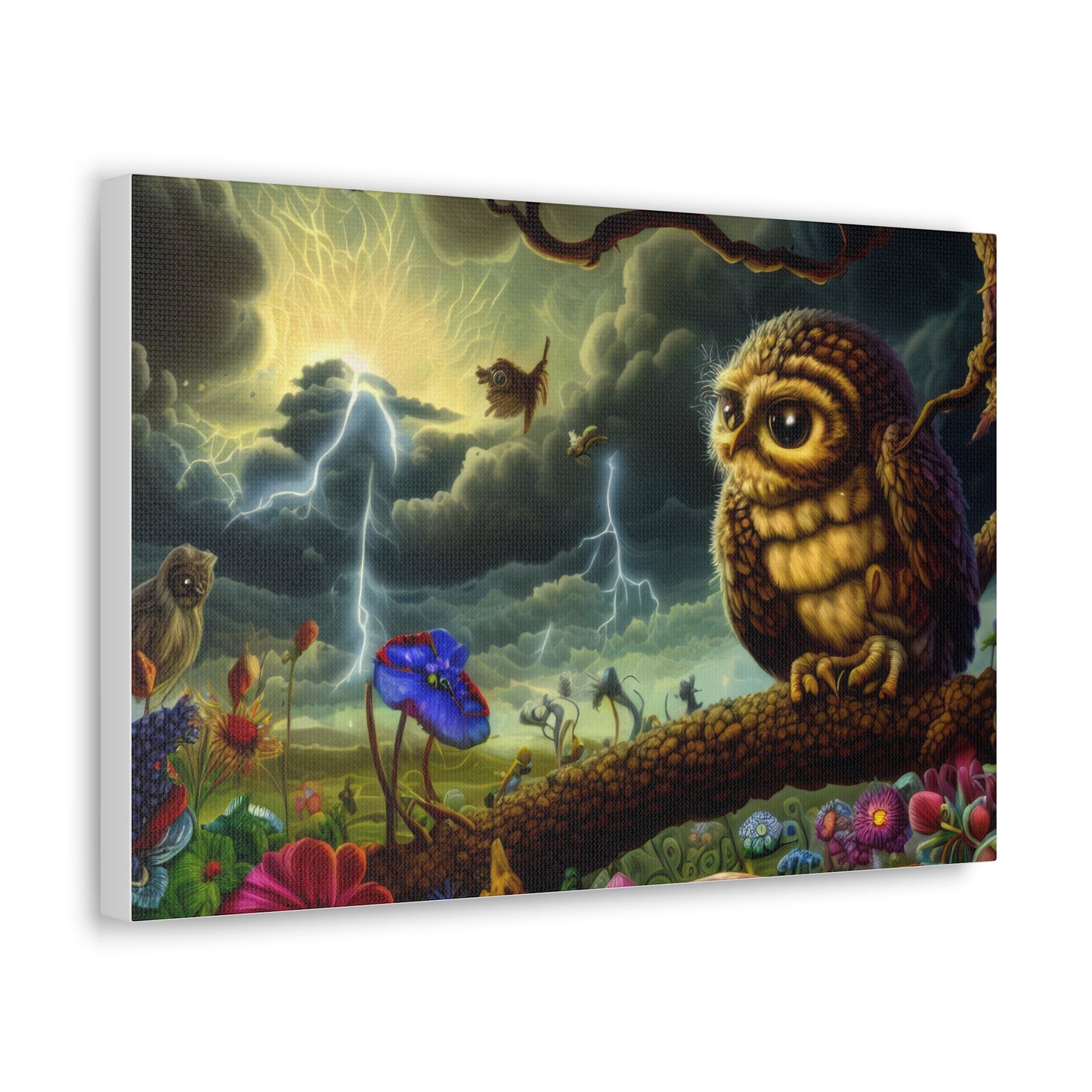 Vermont Owl - Canvas Wall Art