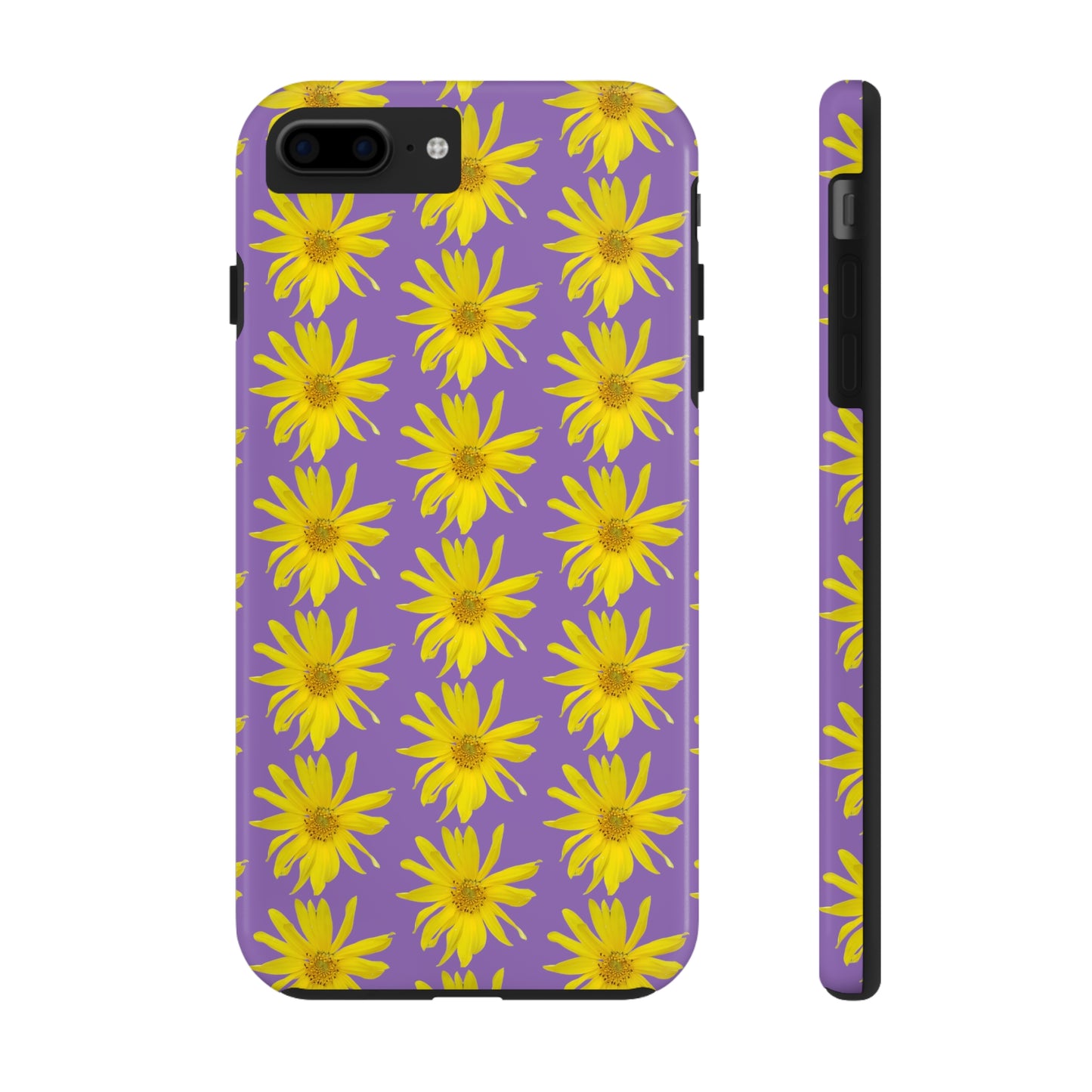 Wild Sunflower Purple Tough Phone Case