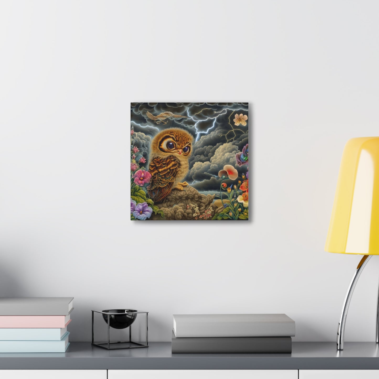 Achilles Owl - Canvas Wall Art