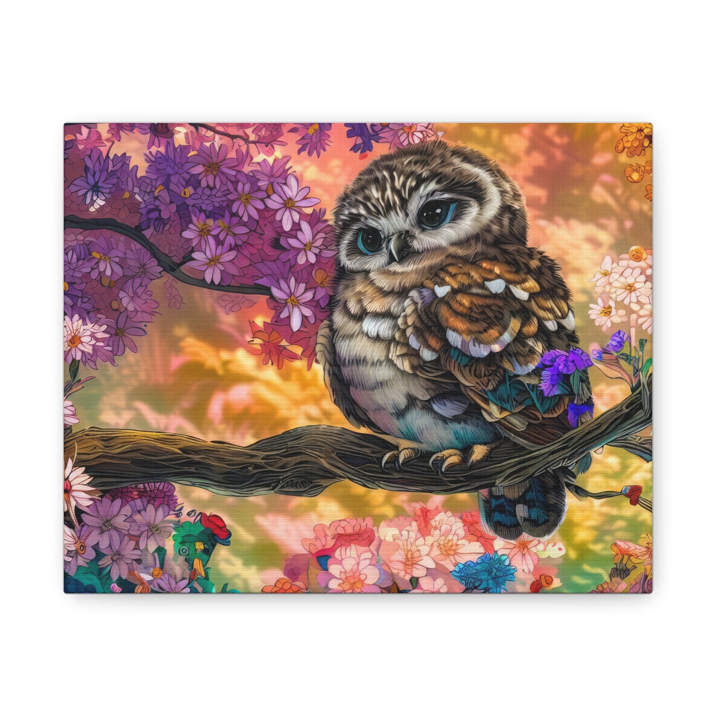 California Owl  - Canvas Wall Art