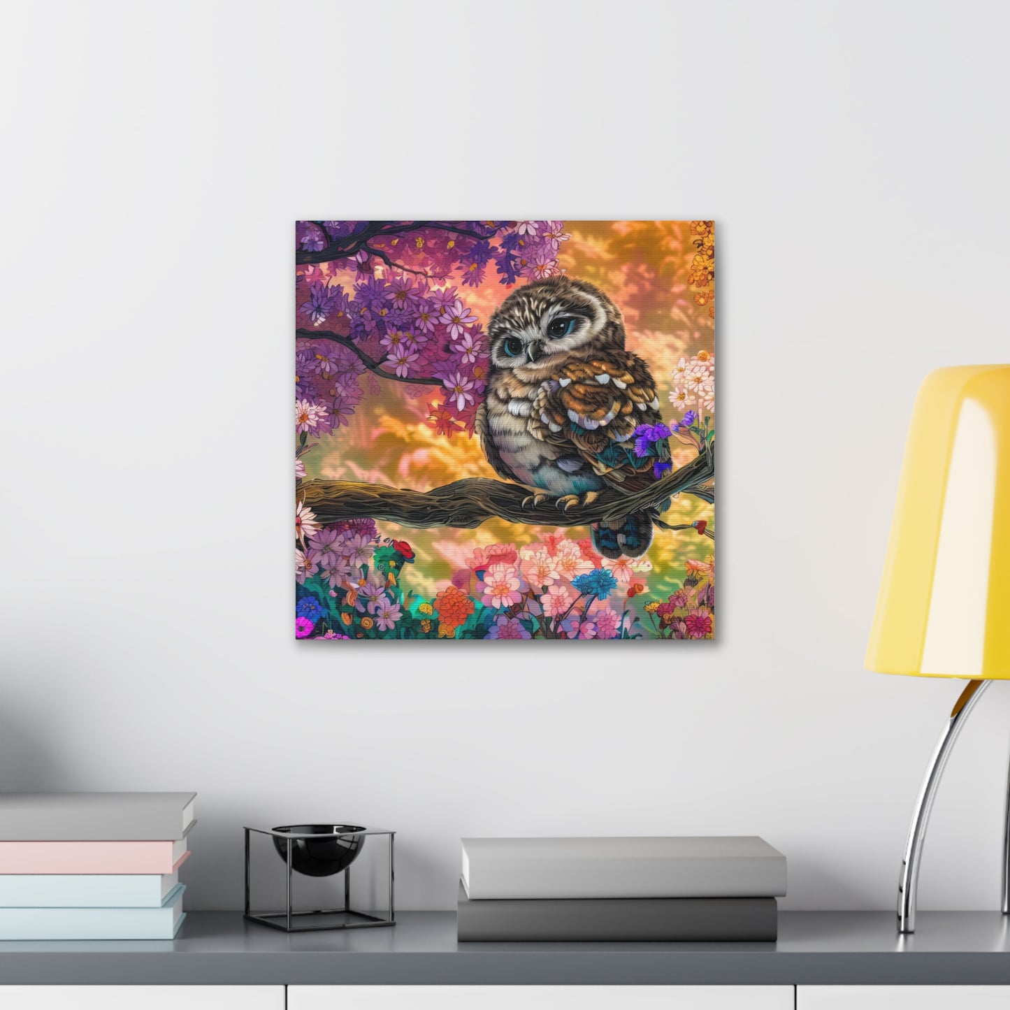 California Owl  - Canvas Wall Art