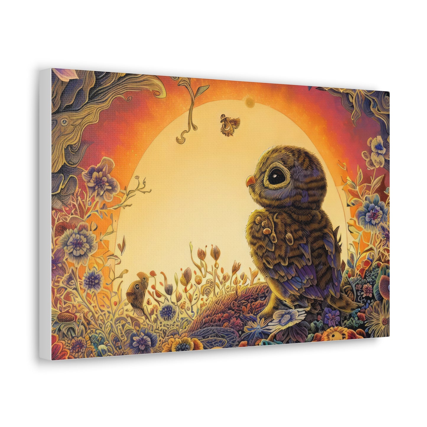 New York Owl - Canvas Wall Art