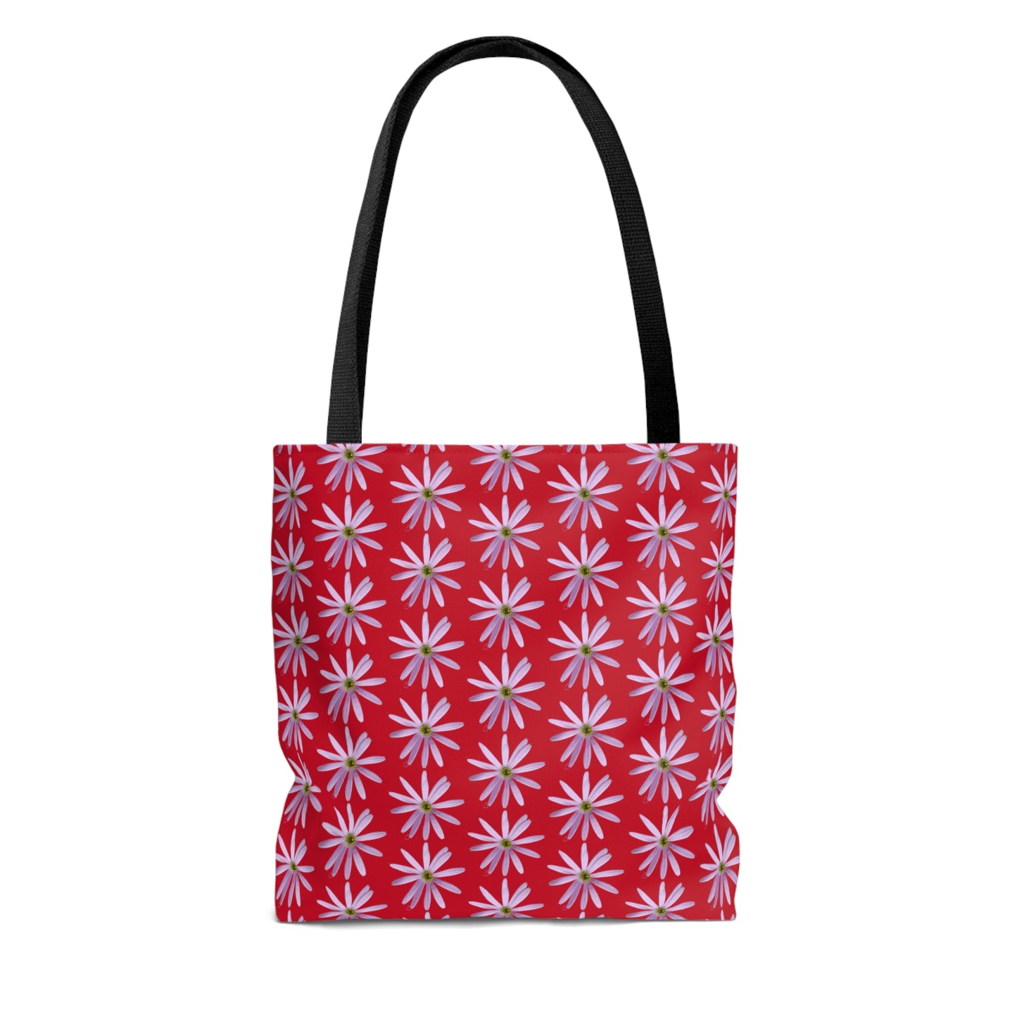 Aster Red Tote Bag