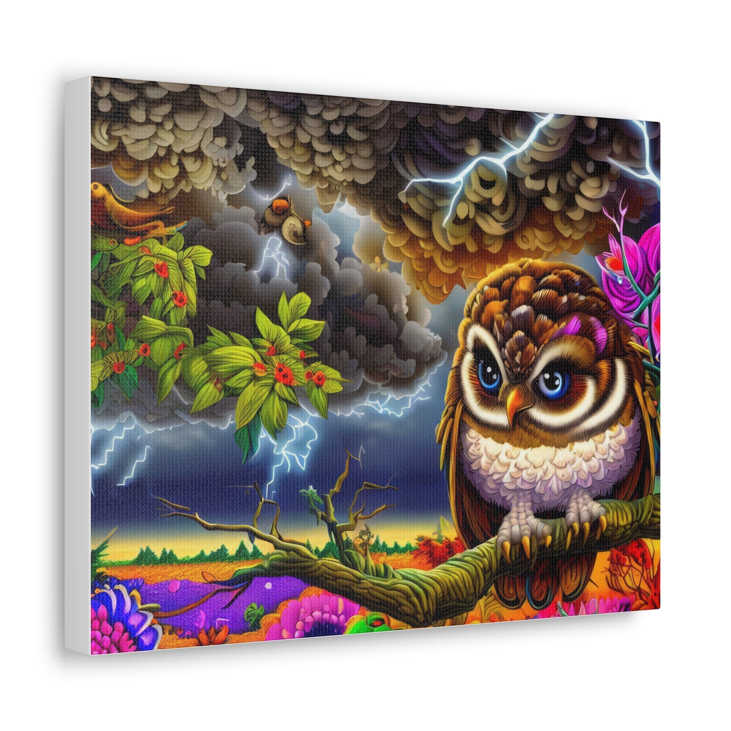 Louisiana Owl - Canvas Wall Art