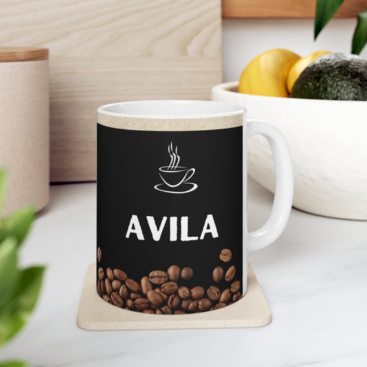 Avila Name Coffee Mug 11oz B