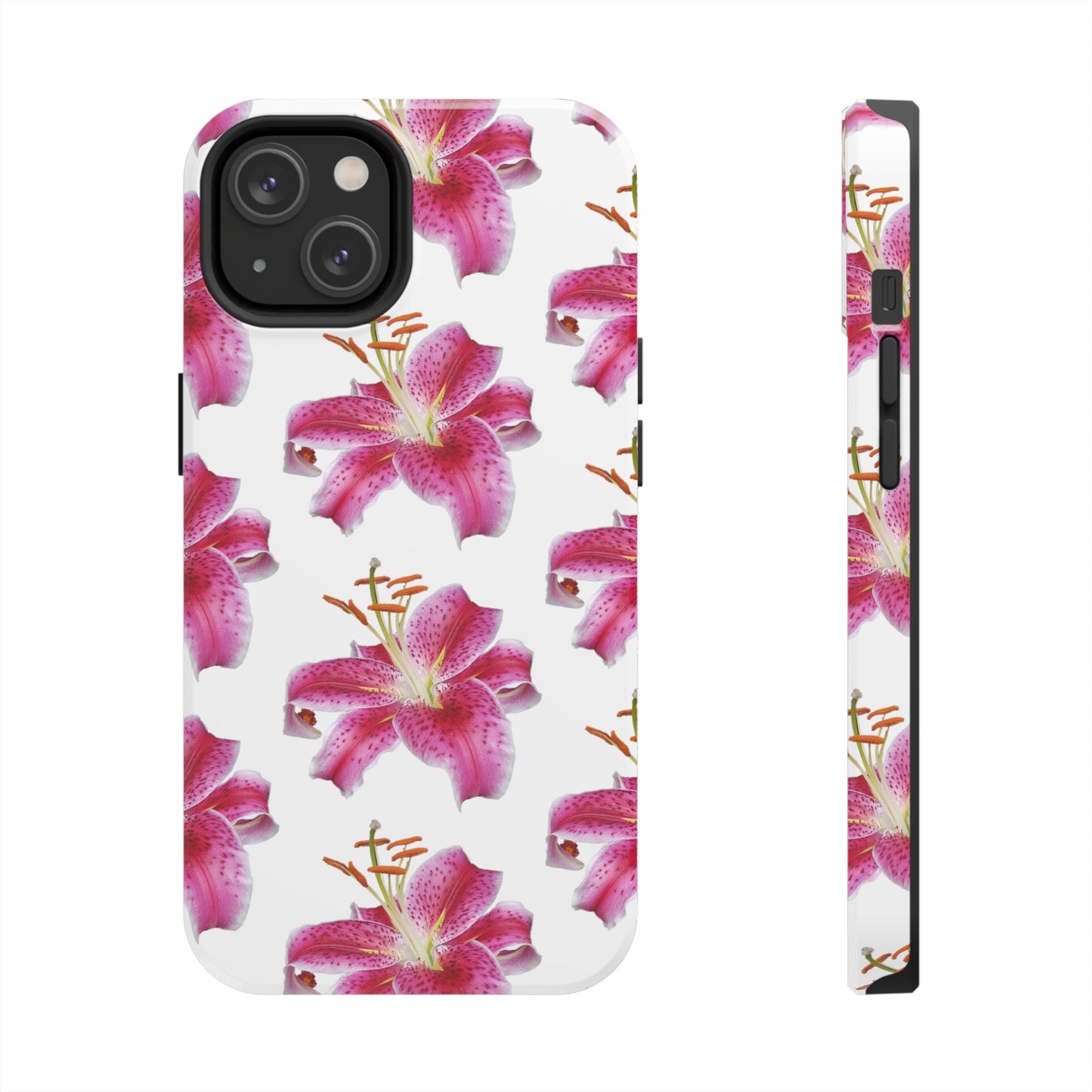 Stargazer Lily White Tough Phone Case