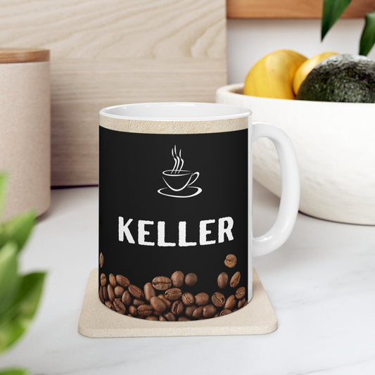 Keller Name Coffee Mug 11oz B