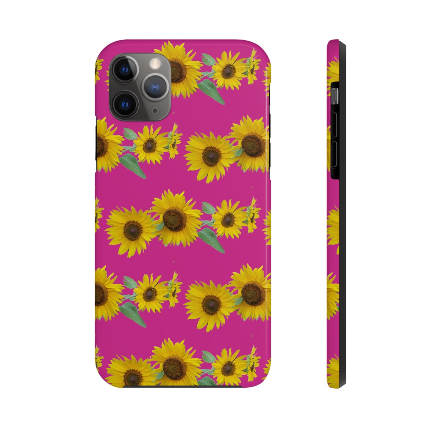 Sunflower Cluster Pink Tough Phone Case