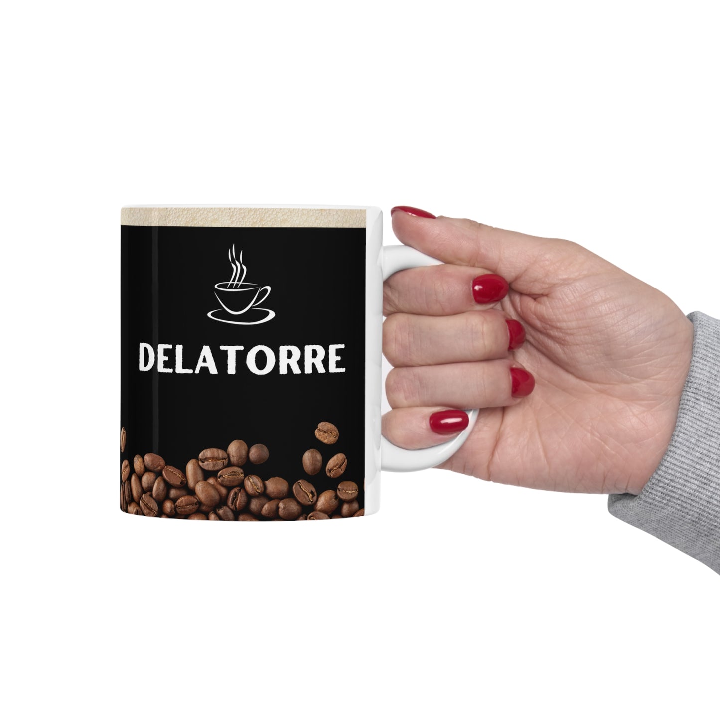 Delatorre Name Coffee Mug 11oz B