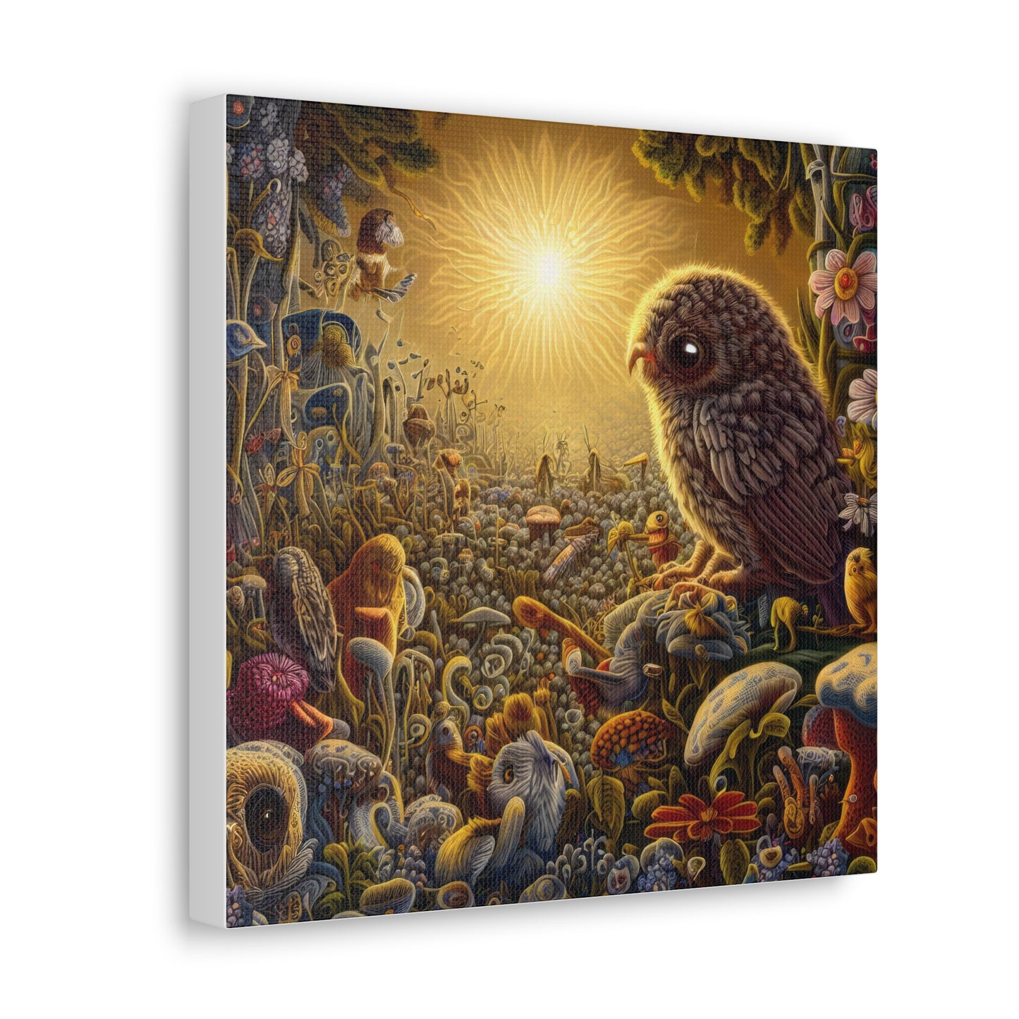 Virginia Owl - Canvas Wall Art