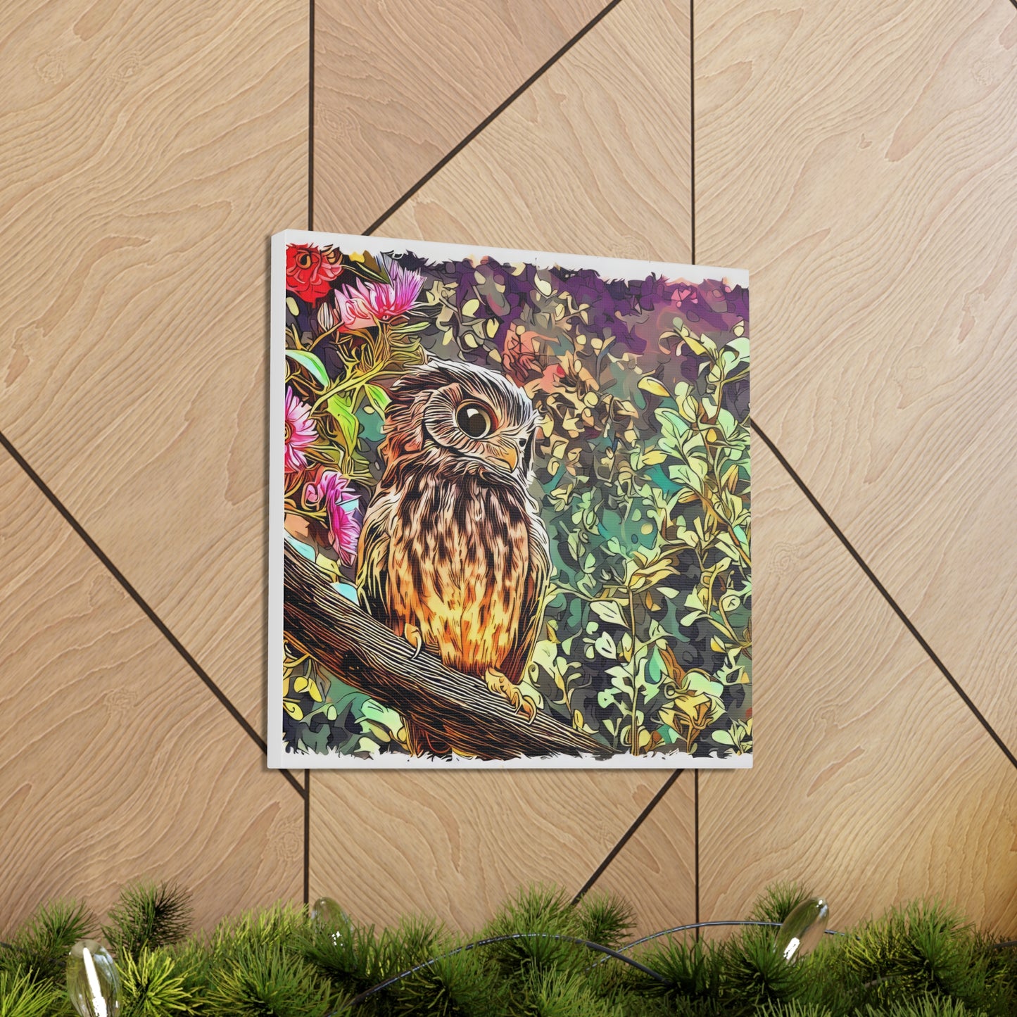 Idaho Owl - Canvas Wall Art