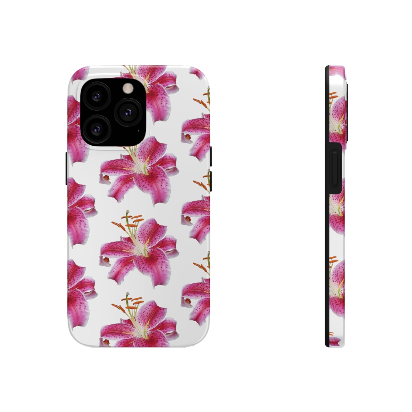 Stargazer Lily White Tough Phone Case