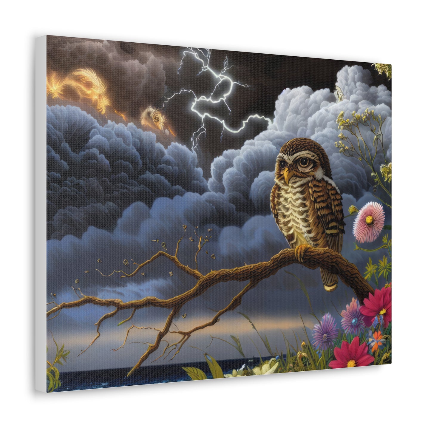 Delaware Owl - Canvas Wall Art